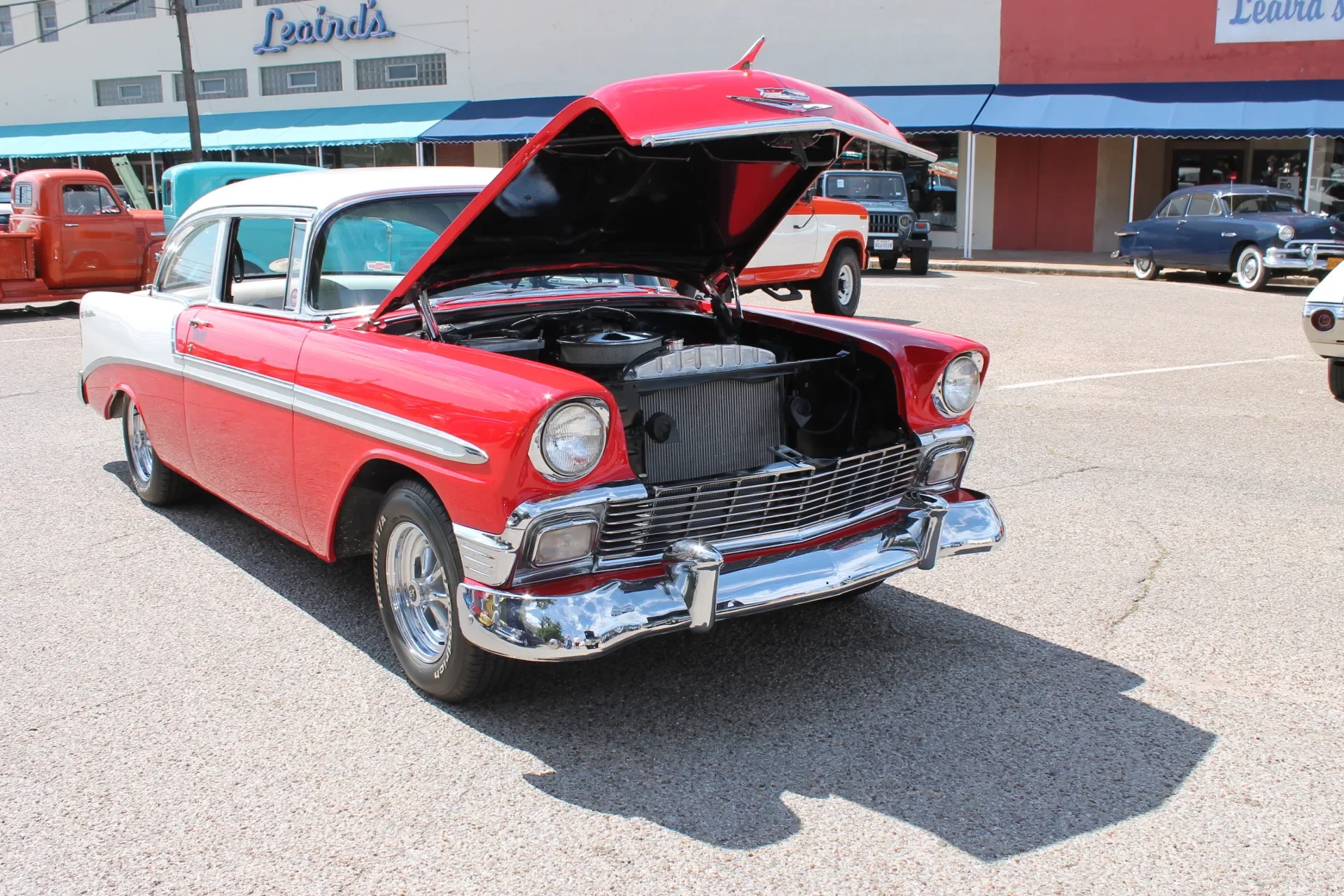 Cruzin Cruzers Car Show Historic Coryell County Courthouse Square Gatesville, Texas