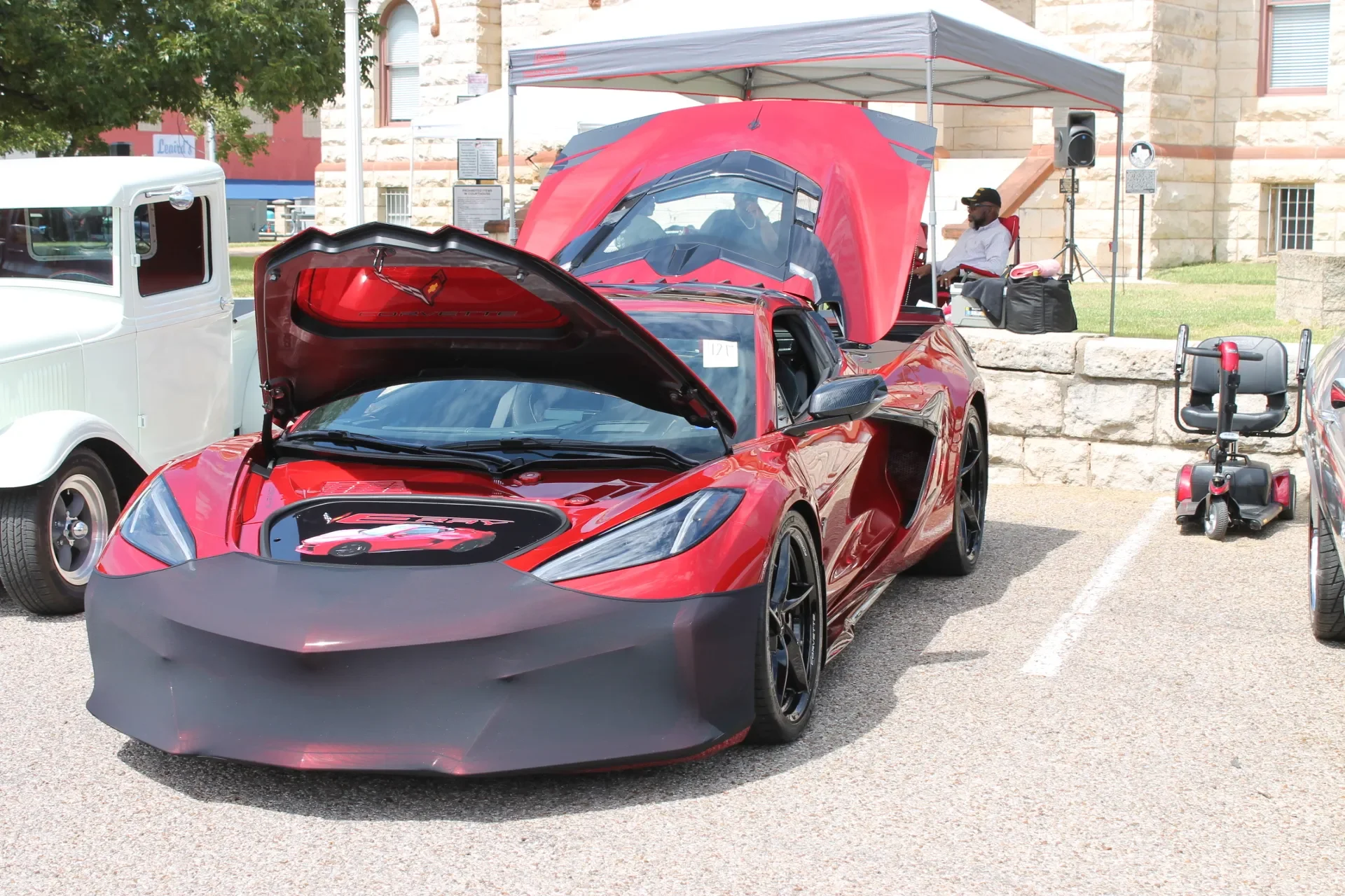 Cruzin Cruzers Car Show Historic Coryell County Courthouse Square Gatesville, Texas