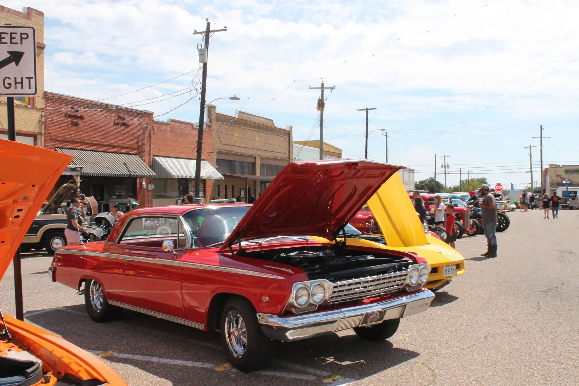 Cruzin Cruzers Car Show Historic Coryell County Courthouse Square Gatesville, Texas