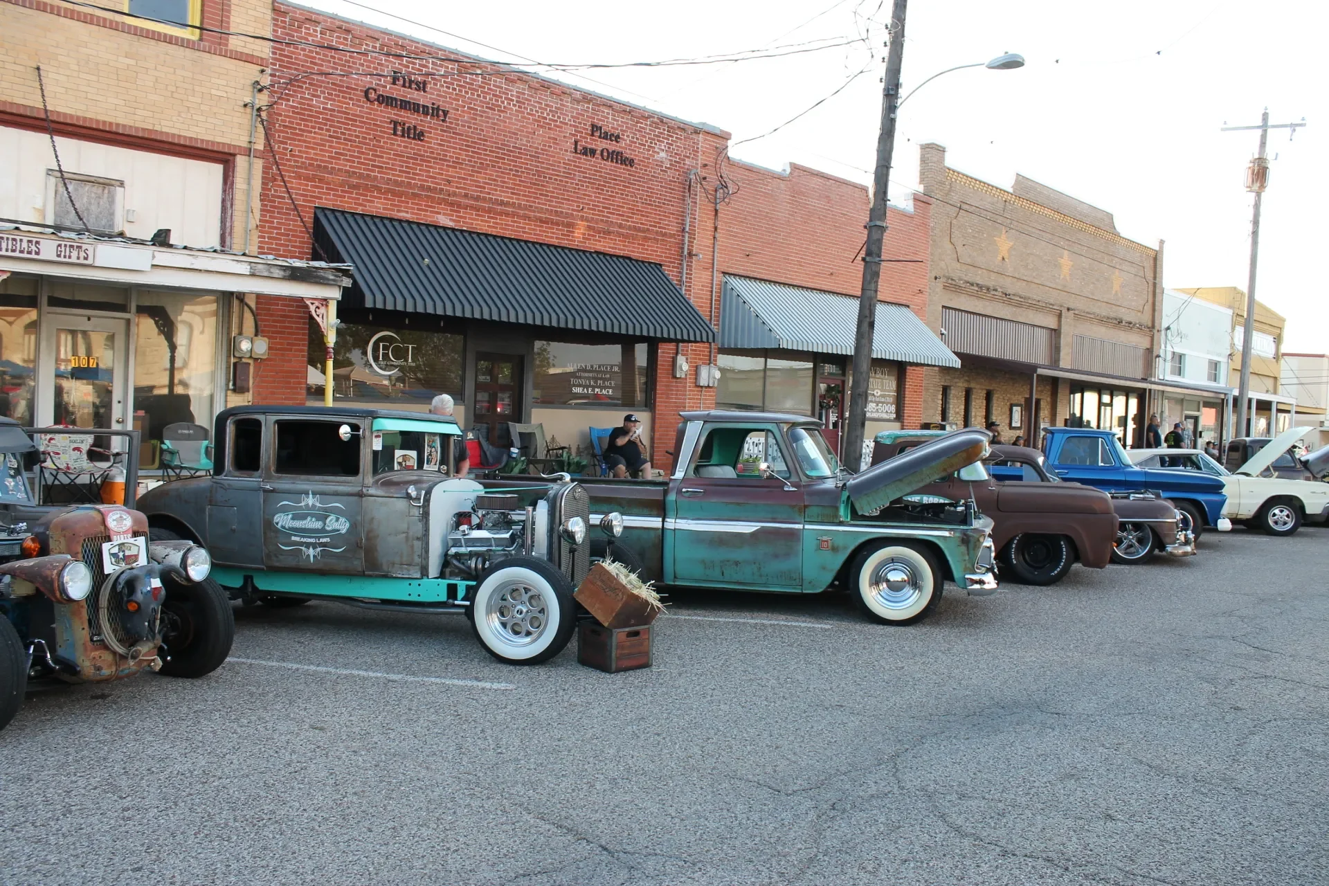 Cruzin Cruzers Car Show Historic Coryell County Courthouse Square Gatesville, Texas
