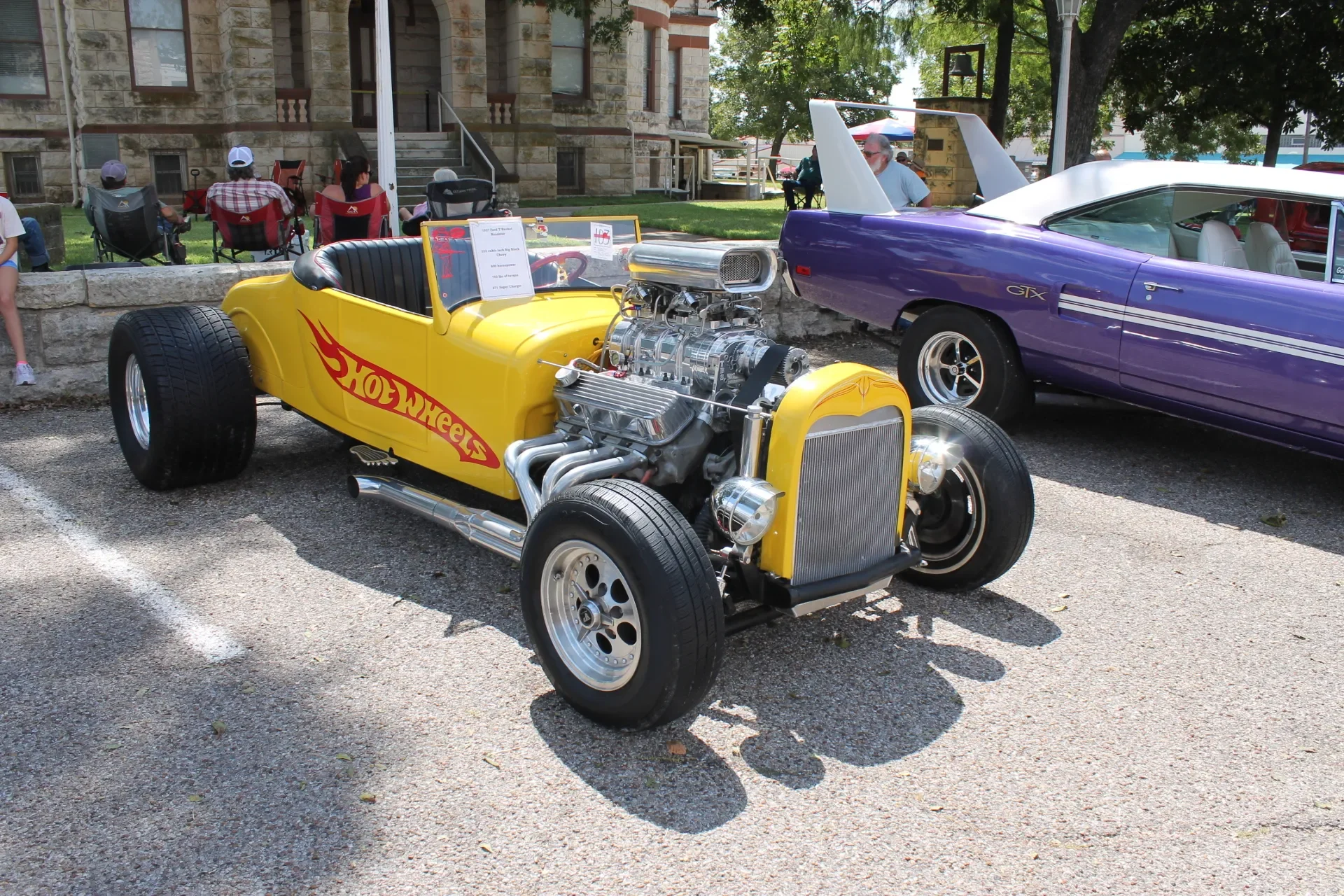 Cruzin Cruzers Car Show Historic Coryell County Courthouse Square Gatesville, Texas