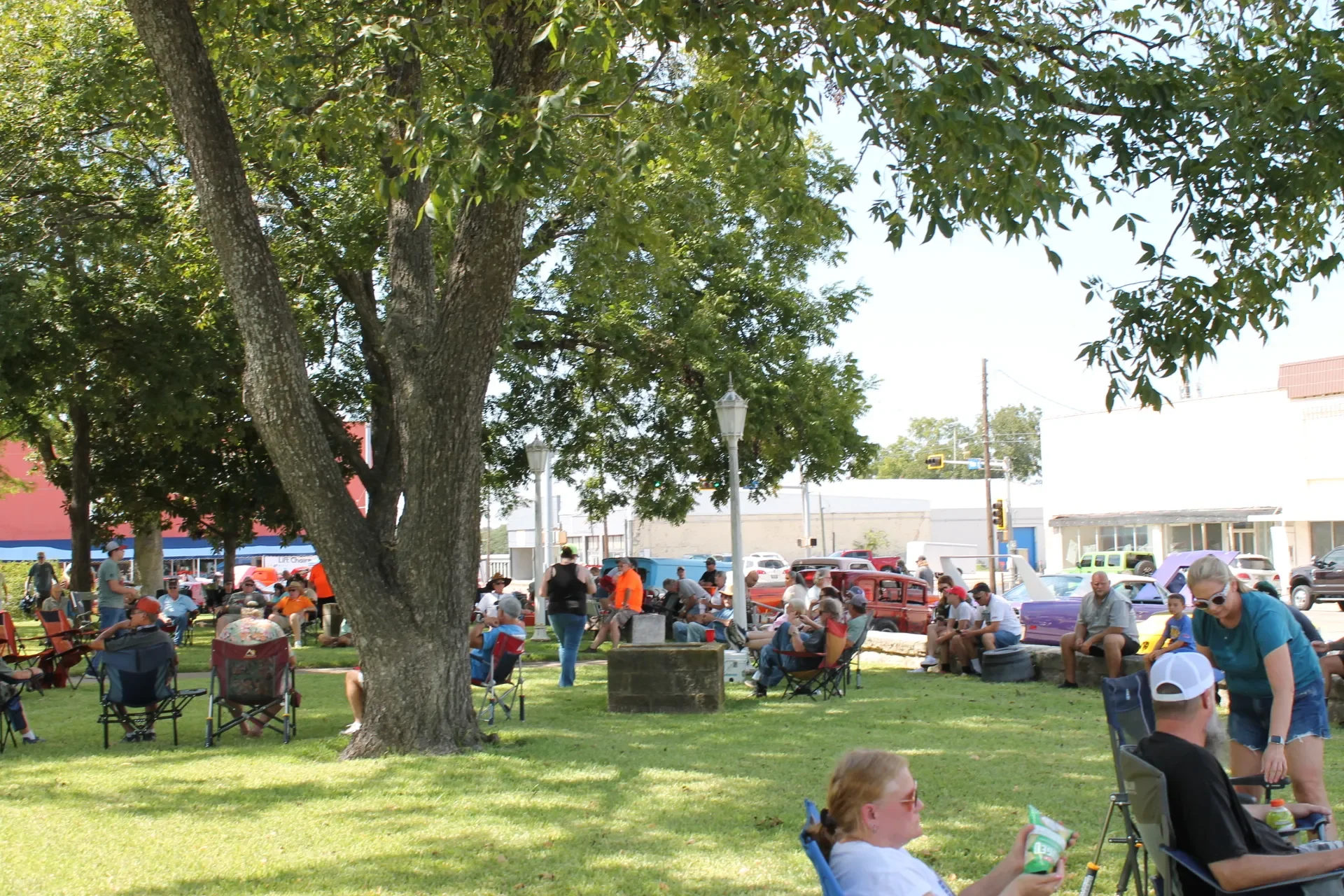 Cruzin Cruzers Car Show Historic Coryell County Courthouse Square Gatesville, Texas