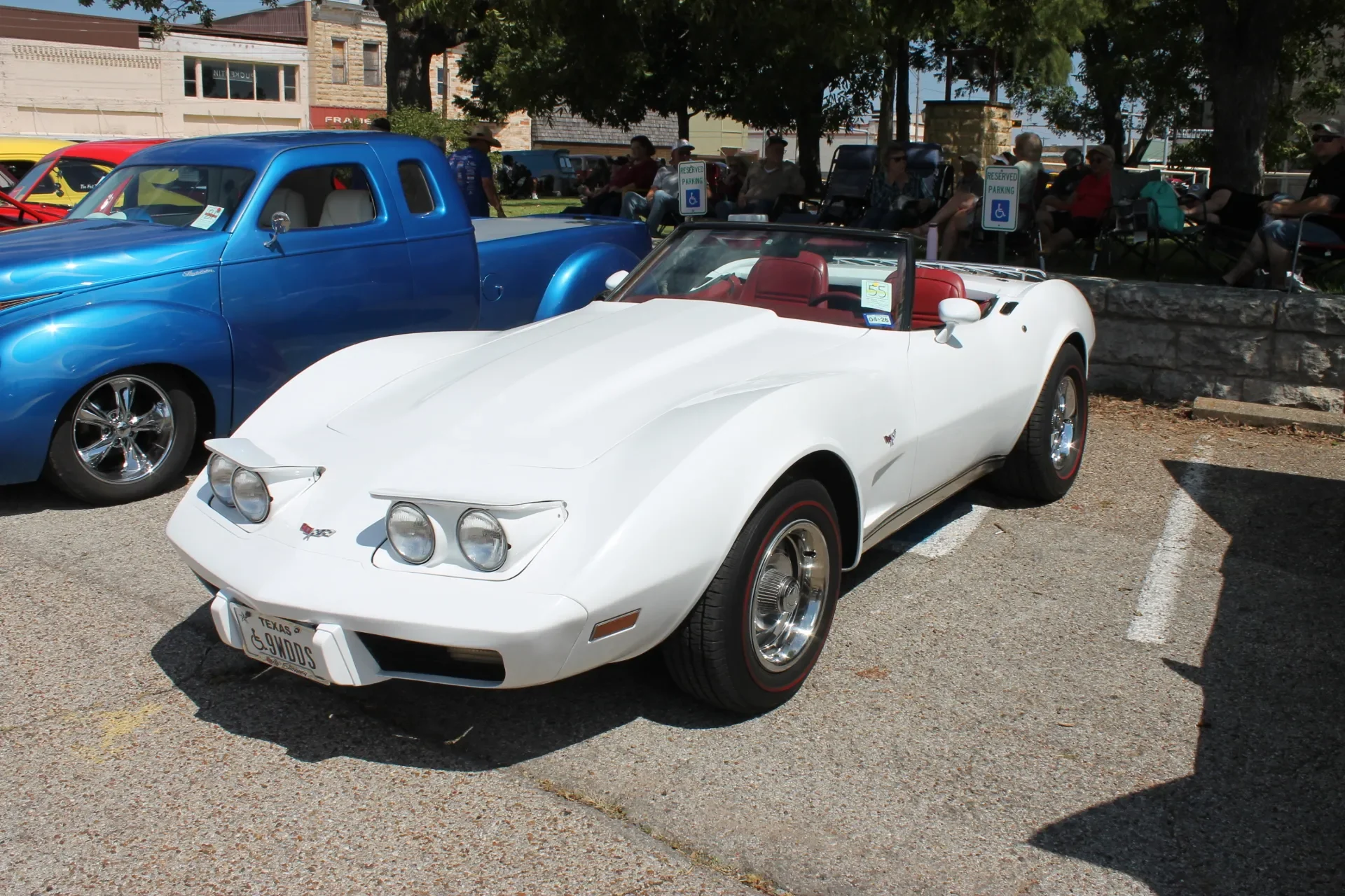 Cruzin Cruzers Car Show Historic Coryell County Courthouse Square Gatesville, Texas