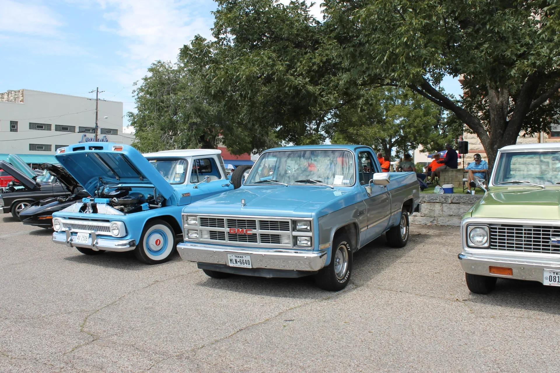 Cruzin Cruzers Car Show Historic Coryell County Courthouse Square Gatesville, Texas