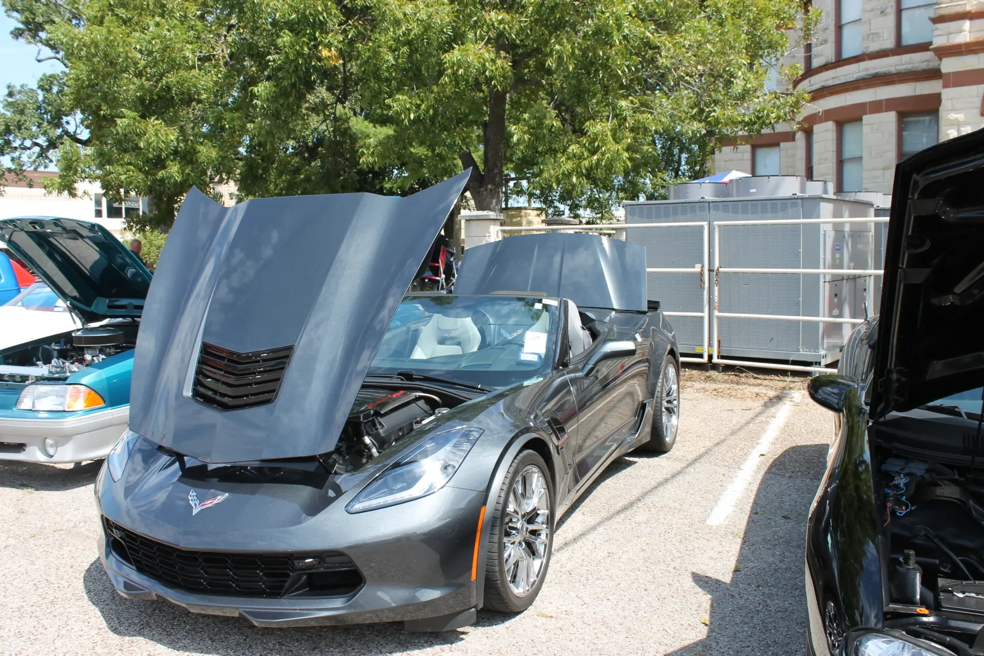 Cruzin Cruzers Car Show Historic Coryell County Courthouse Square Gatesville, Texas