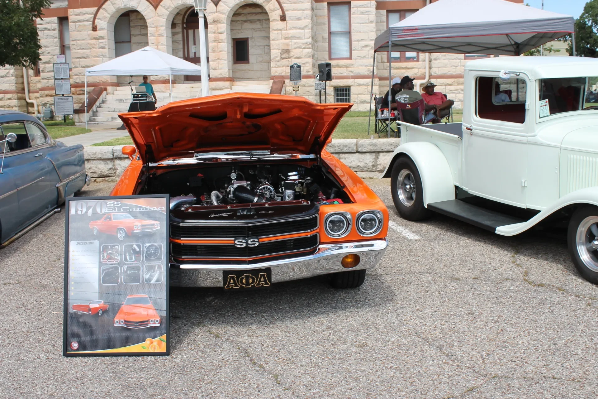 Cruzin Cruzers Car Show Historic Coryell County Courthouse Square Gatesville, Texas