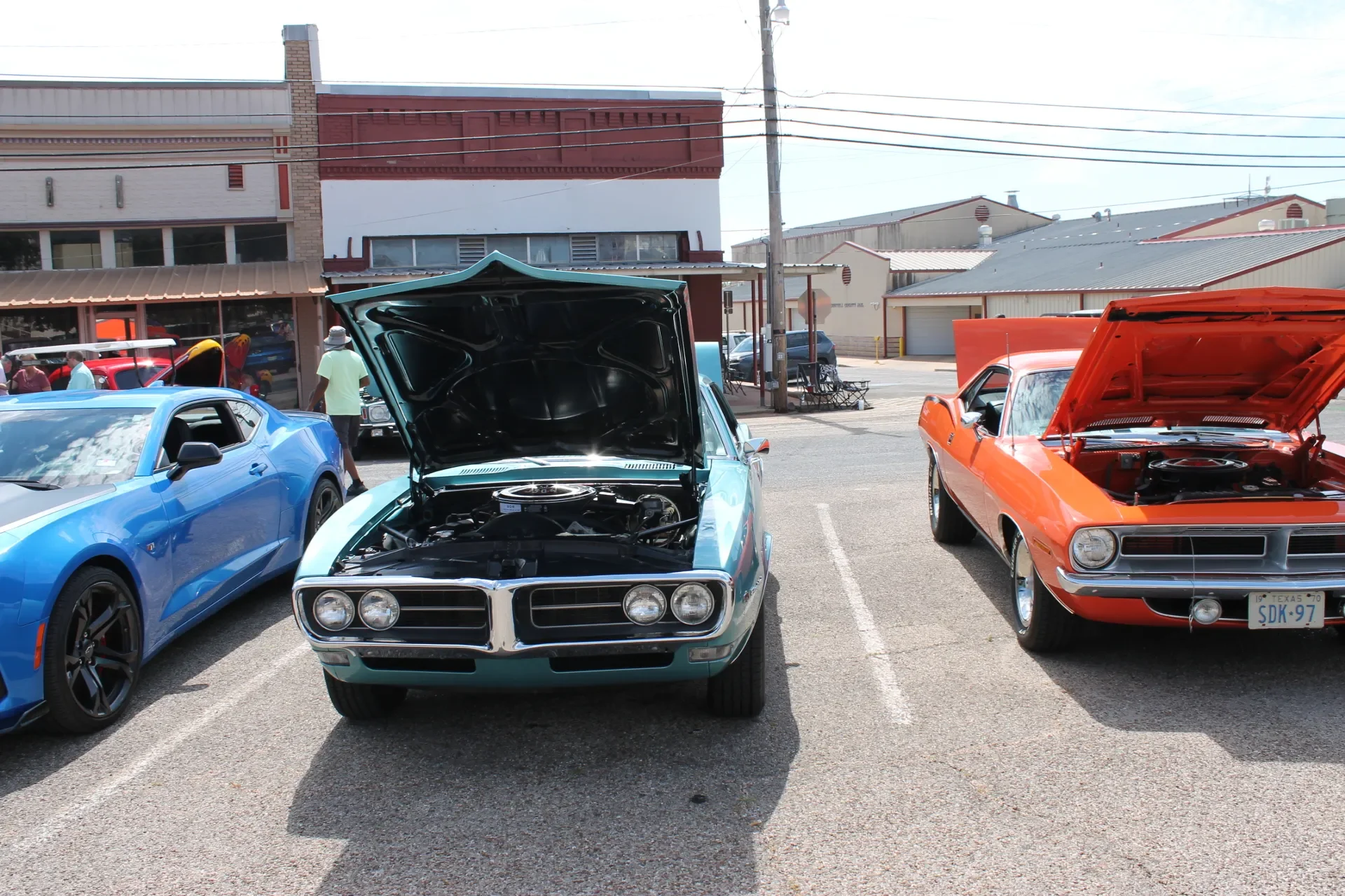 Cruzin Cruzers Car Show Historic Coryell County Courthouse Square Gatesville, Texas