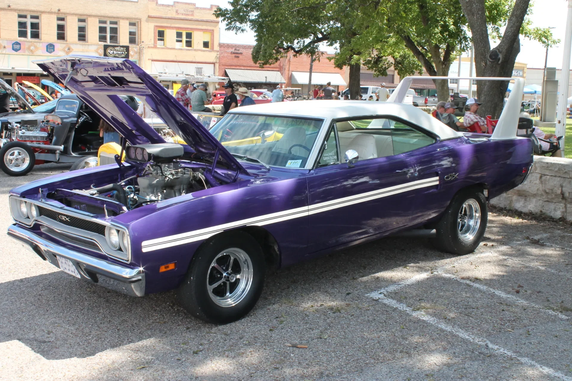 Cruzin Cruzers Car Show Historic Coryell County Courthouse Square Gatesville, Texas