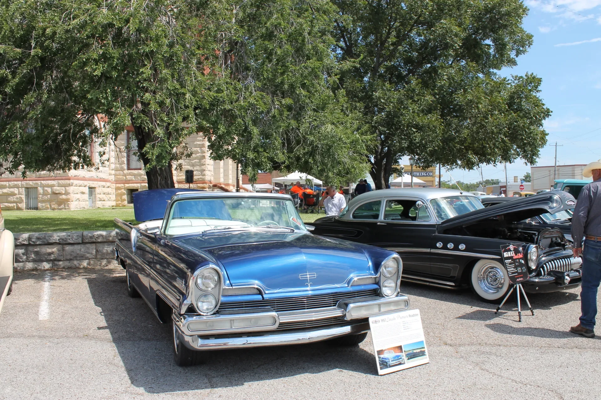 Cruzin Cruzers Car Show Historic Coryell County Courthouse Square Gatesville, Texas