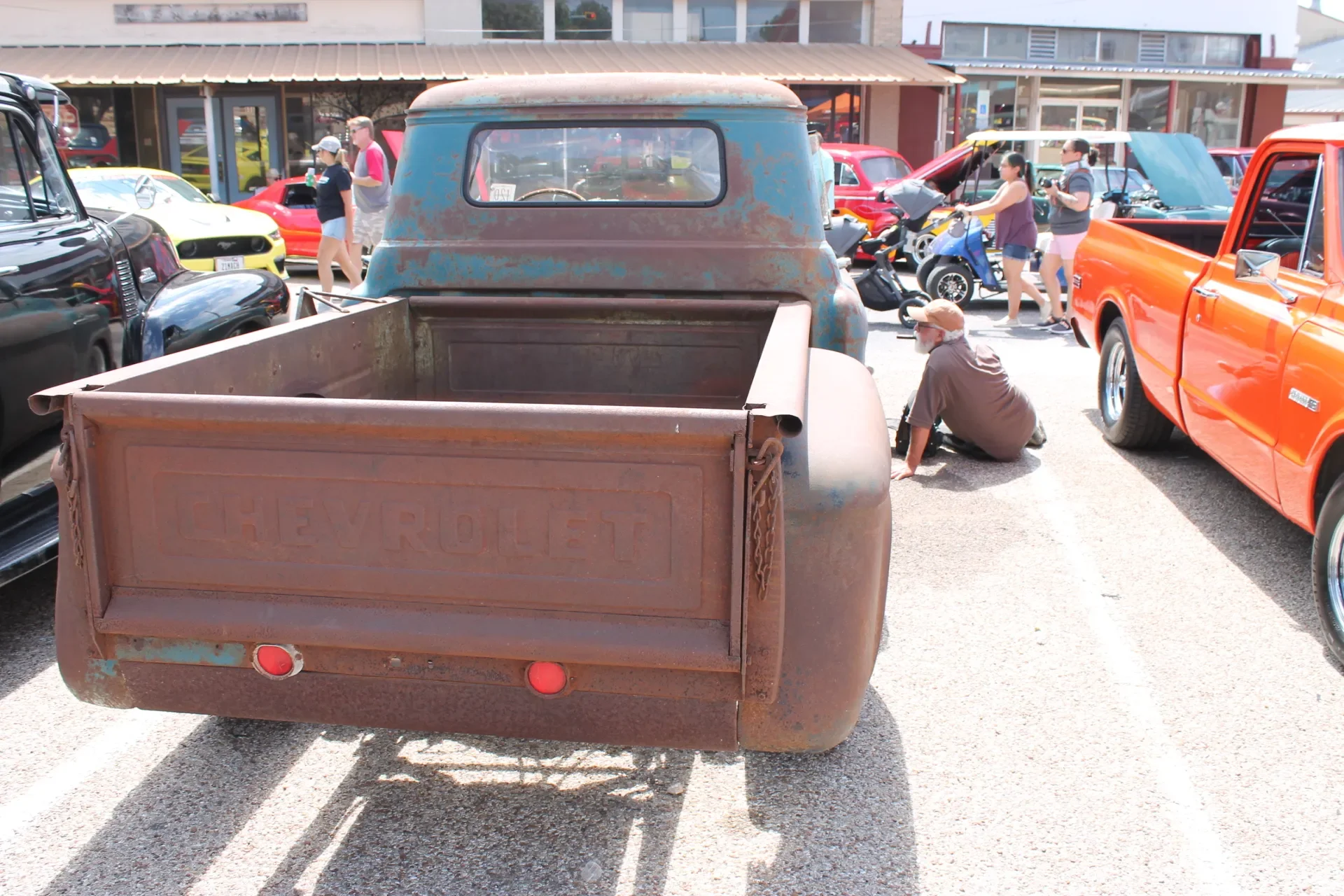 Cruzin Cruzers Car Show Historic Coryell County Courthouse Square Gatesville, Texas