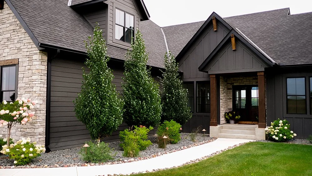 Contemporary Country Lakeside Home