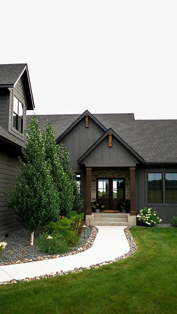 Contemporary Country Lakeside Home