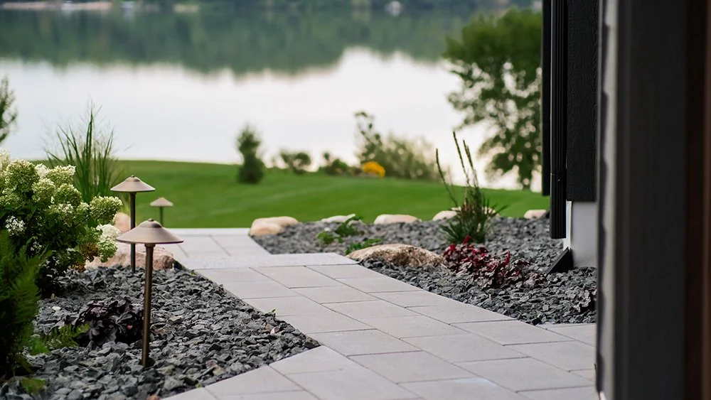 Contemporary Country Lakeside Home