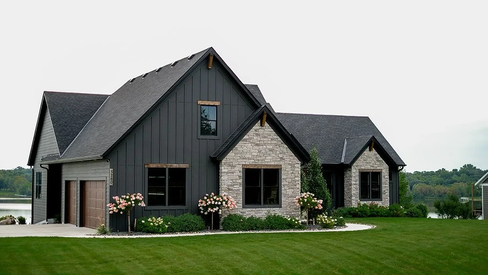 Contemporary Country Lakeside Home