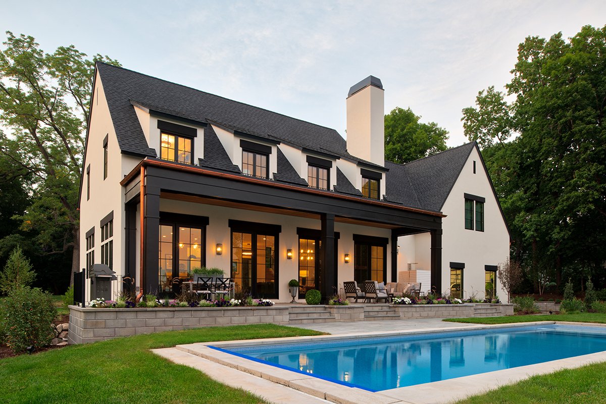 Chic Poolside Home