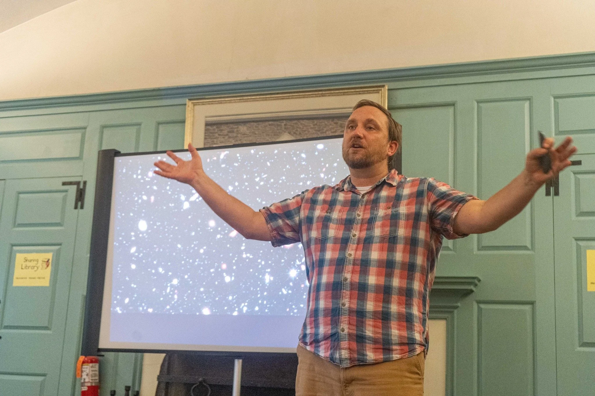 Community Coversation - Slow Money, led (remotely) by Don Hall