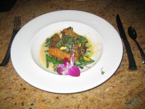 Cajun-lime blackened mahi-mahi.