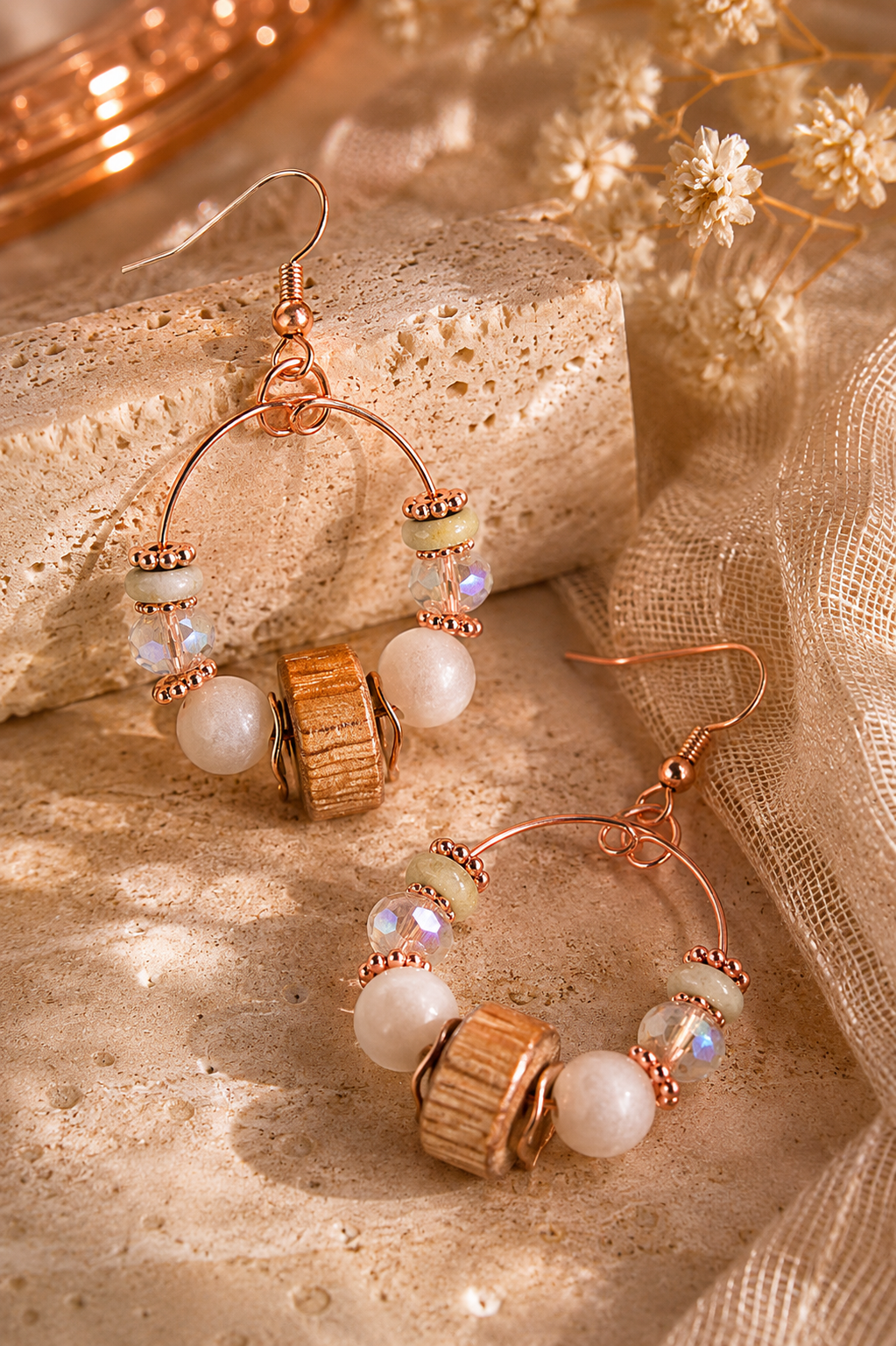 Rose Earrings