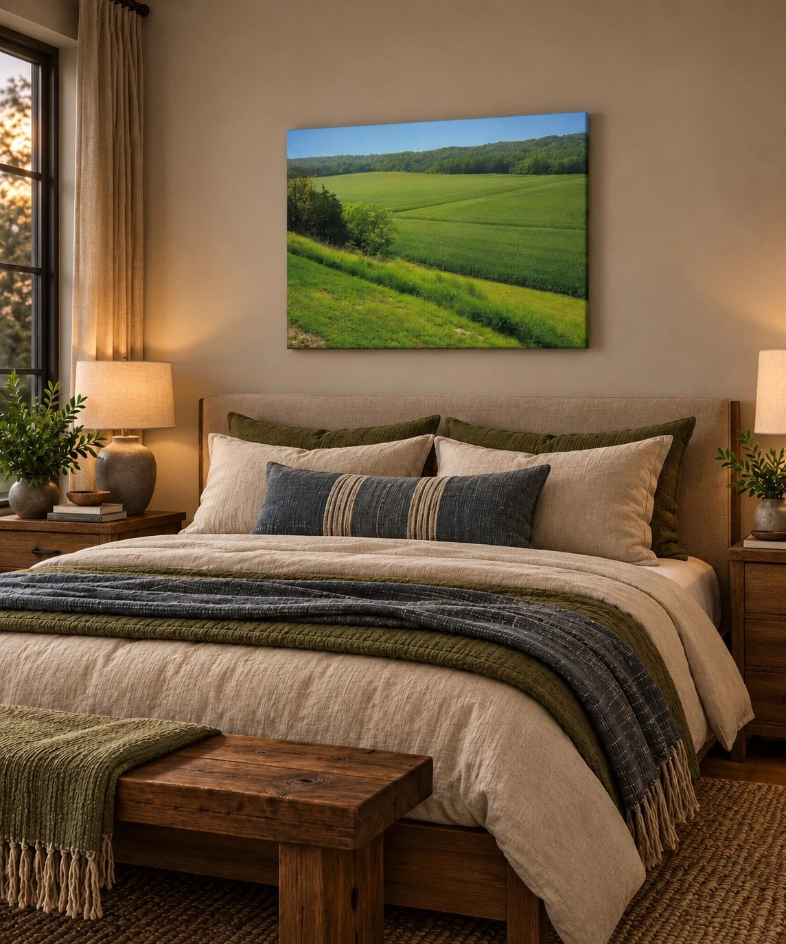 The Valley of Adam-ondi-Ahman - Photo on Canvas