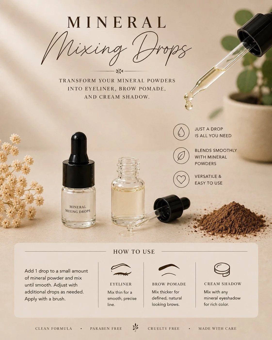 Mineral Mixing Drops