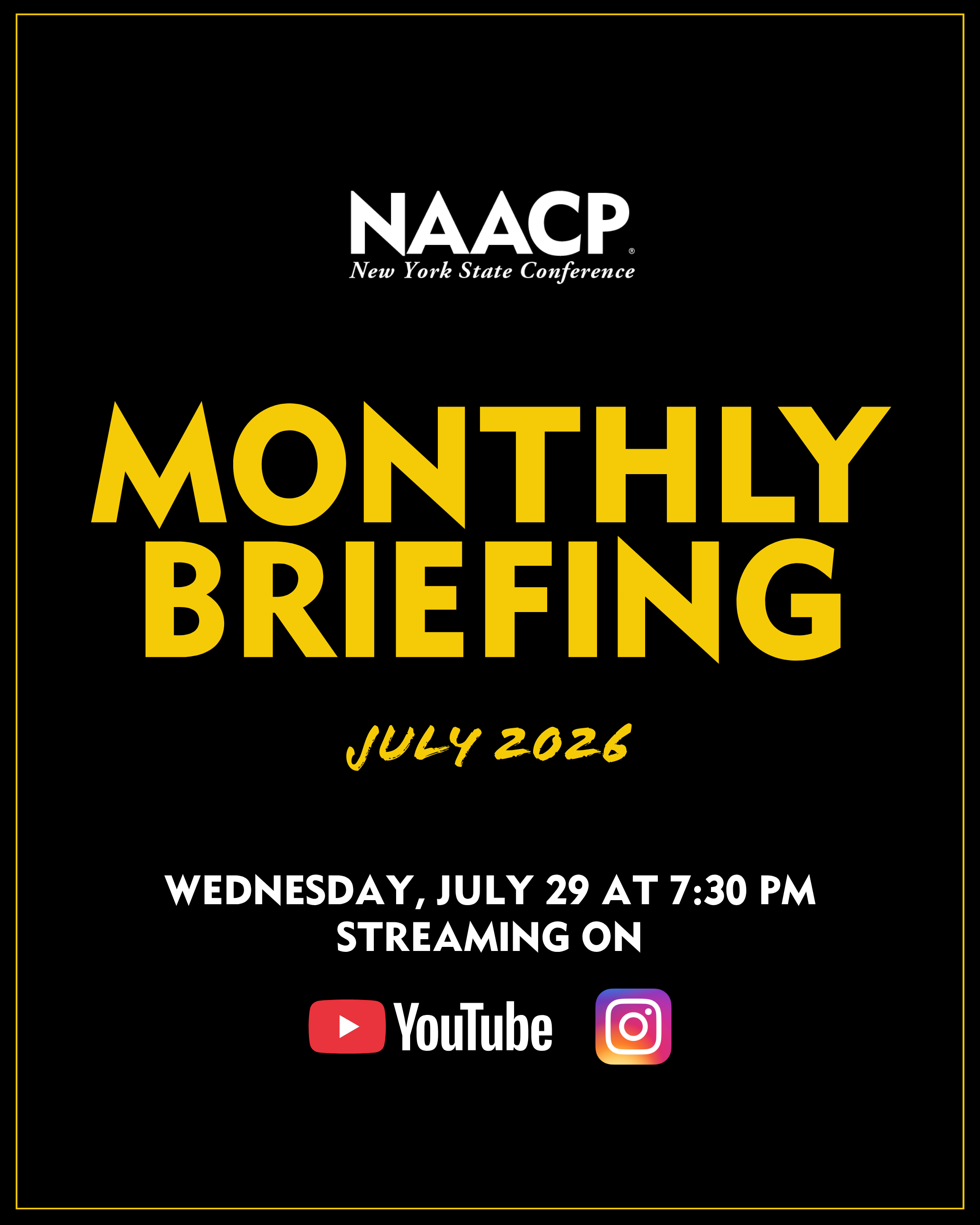 Monthly Briefing: July 2026
