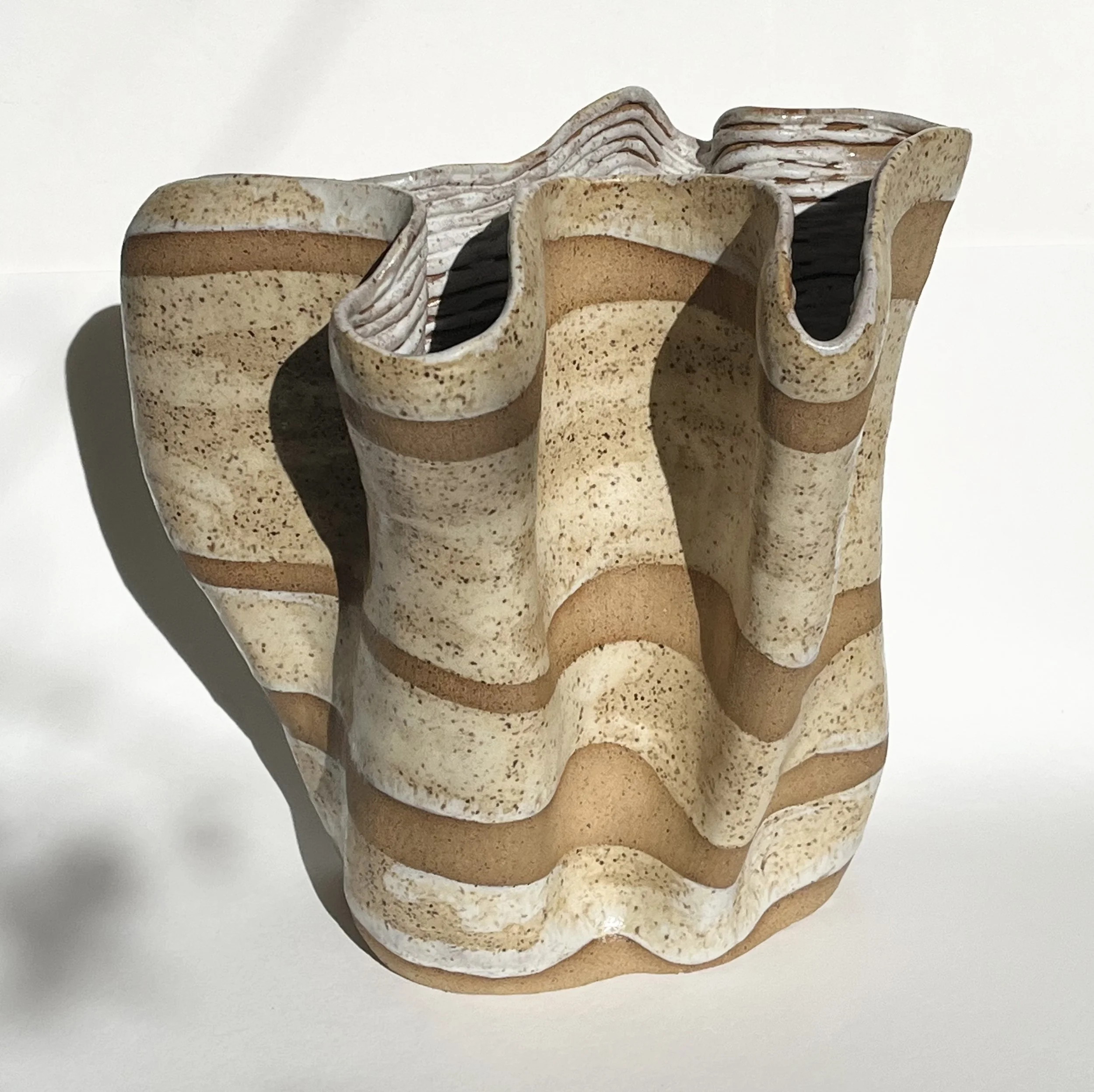 Wavy Coil Vase