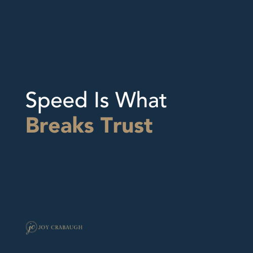 Why Speed Alone Destroys Credibility in a Crisis — And What Strategic Timing Actually Requires