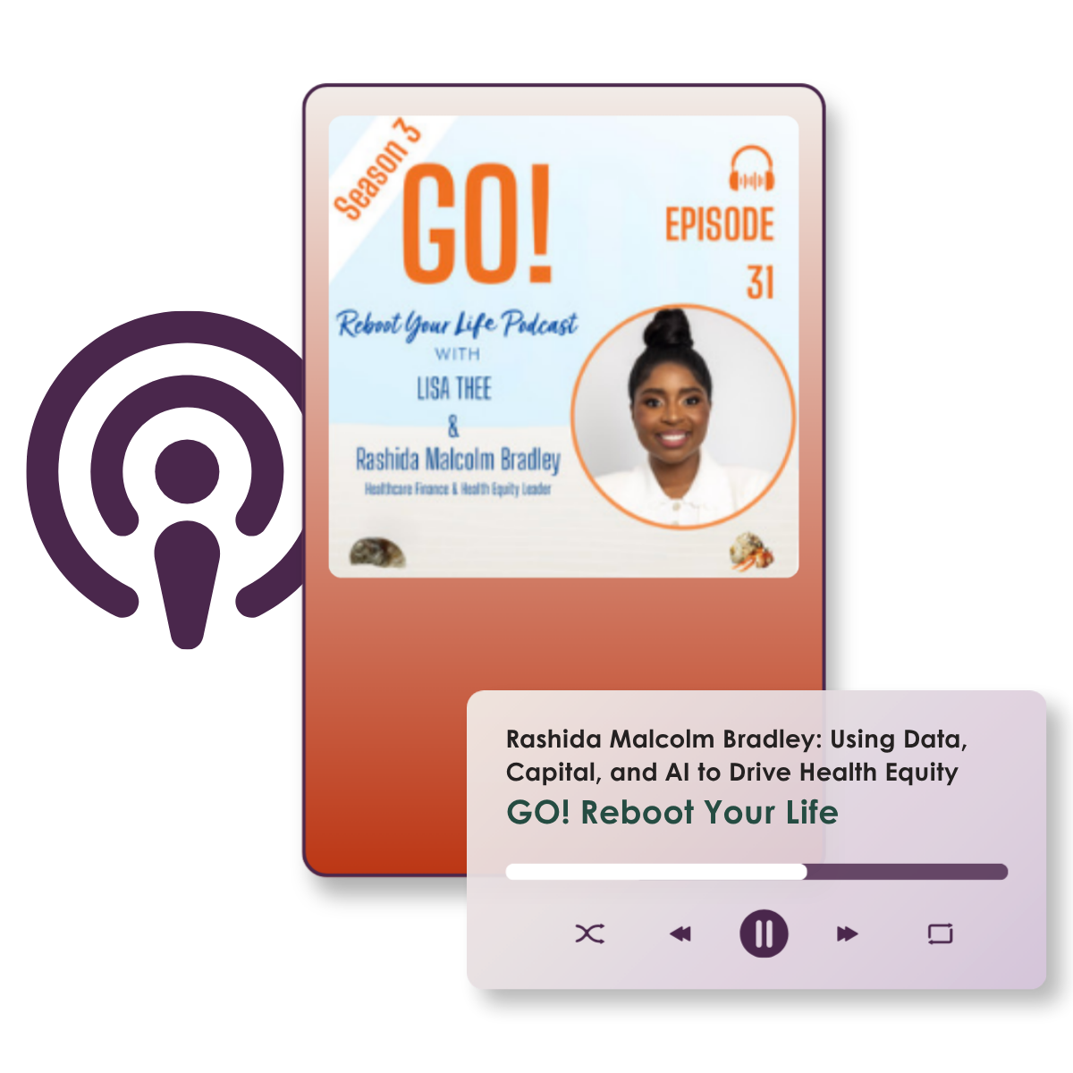 Go! Reboot Your Life Podcast Episode with Rashida Bradley