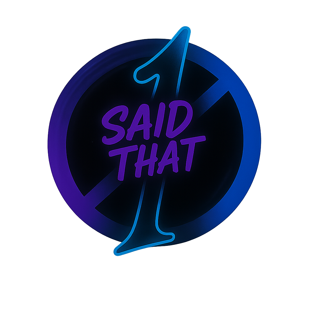 No One Said That