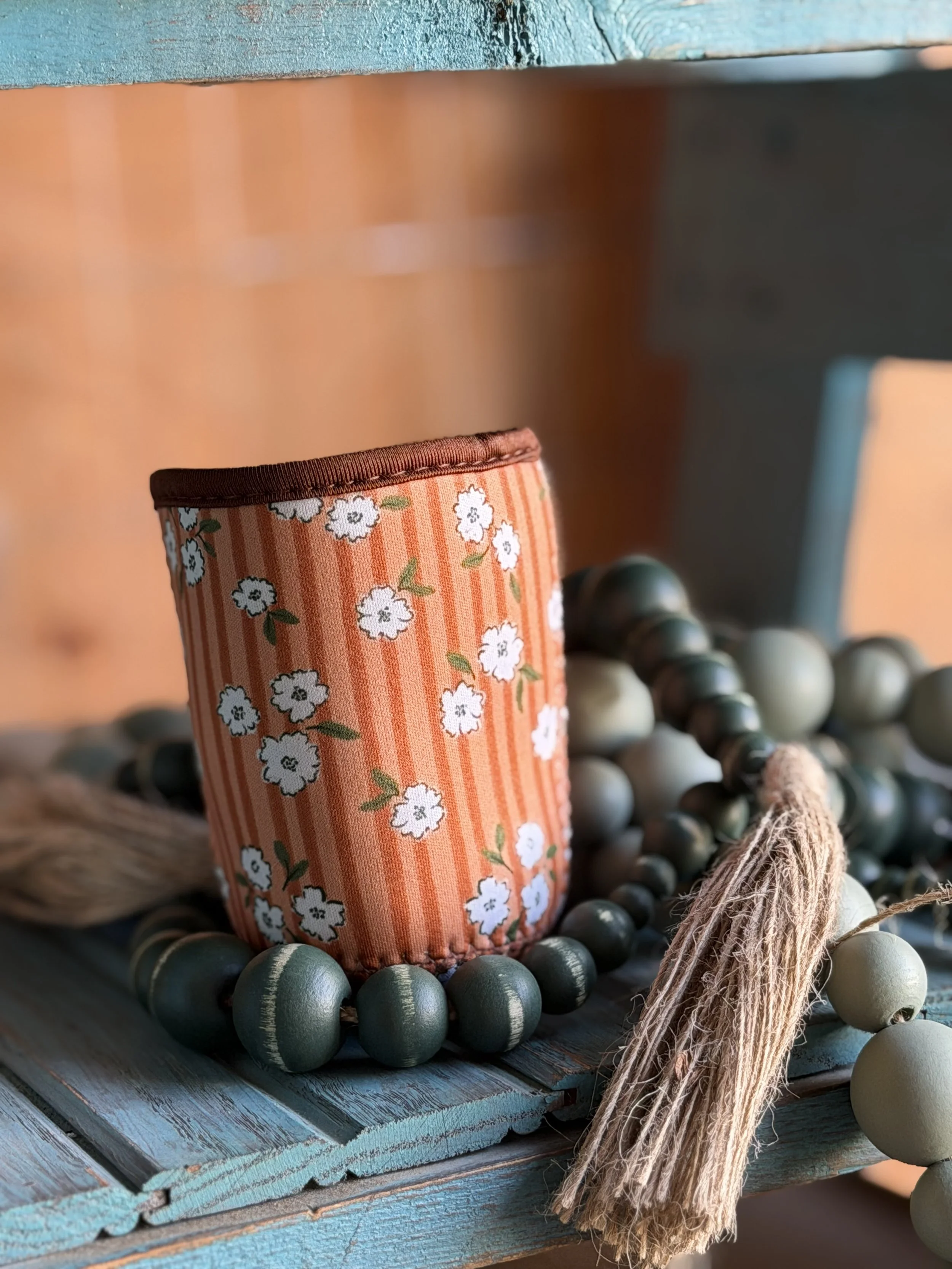 Autumn Blossom Cold Drink Sleeve