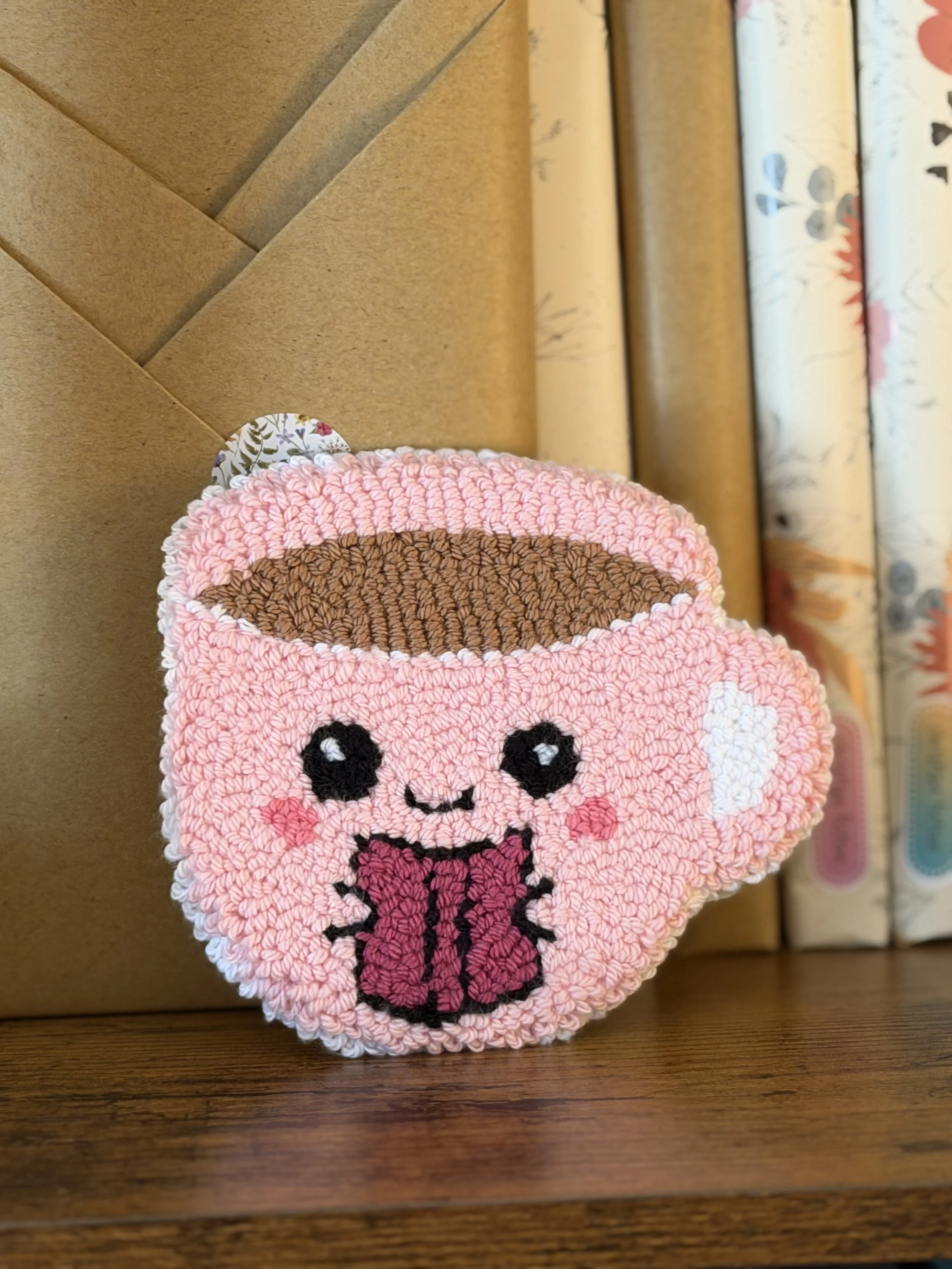 Pink Coffee Cup Mug Rug.jpeg