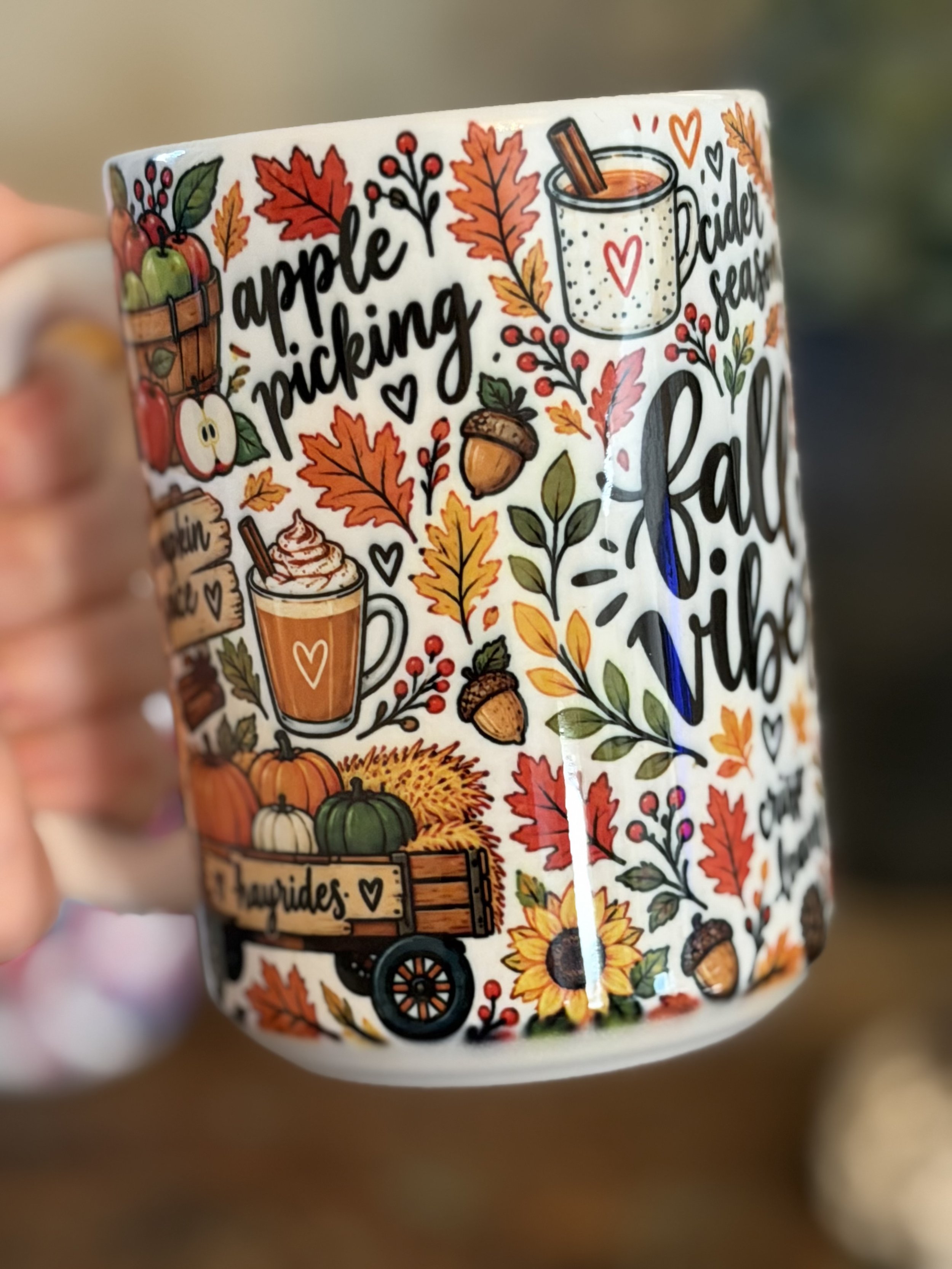Fall Vibes 15oz mug