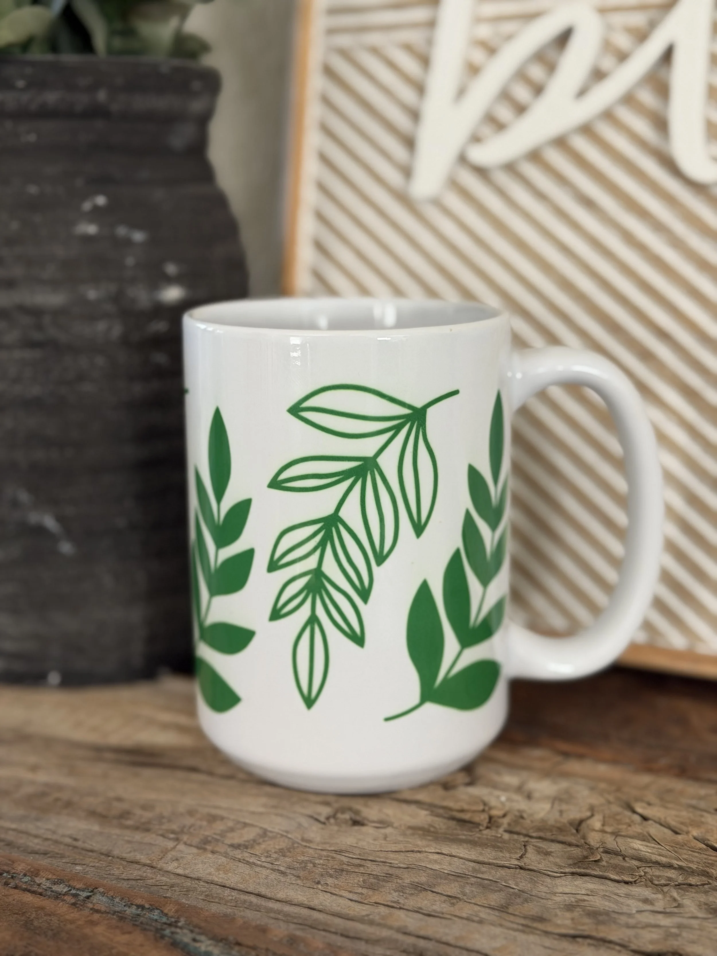 Green Sleeves Mug 15oz