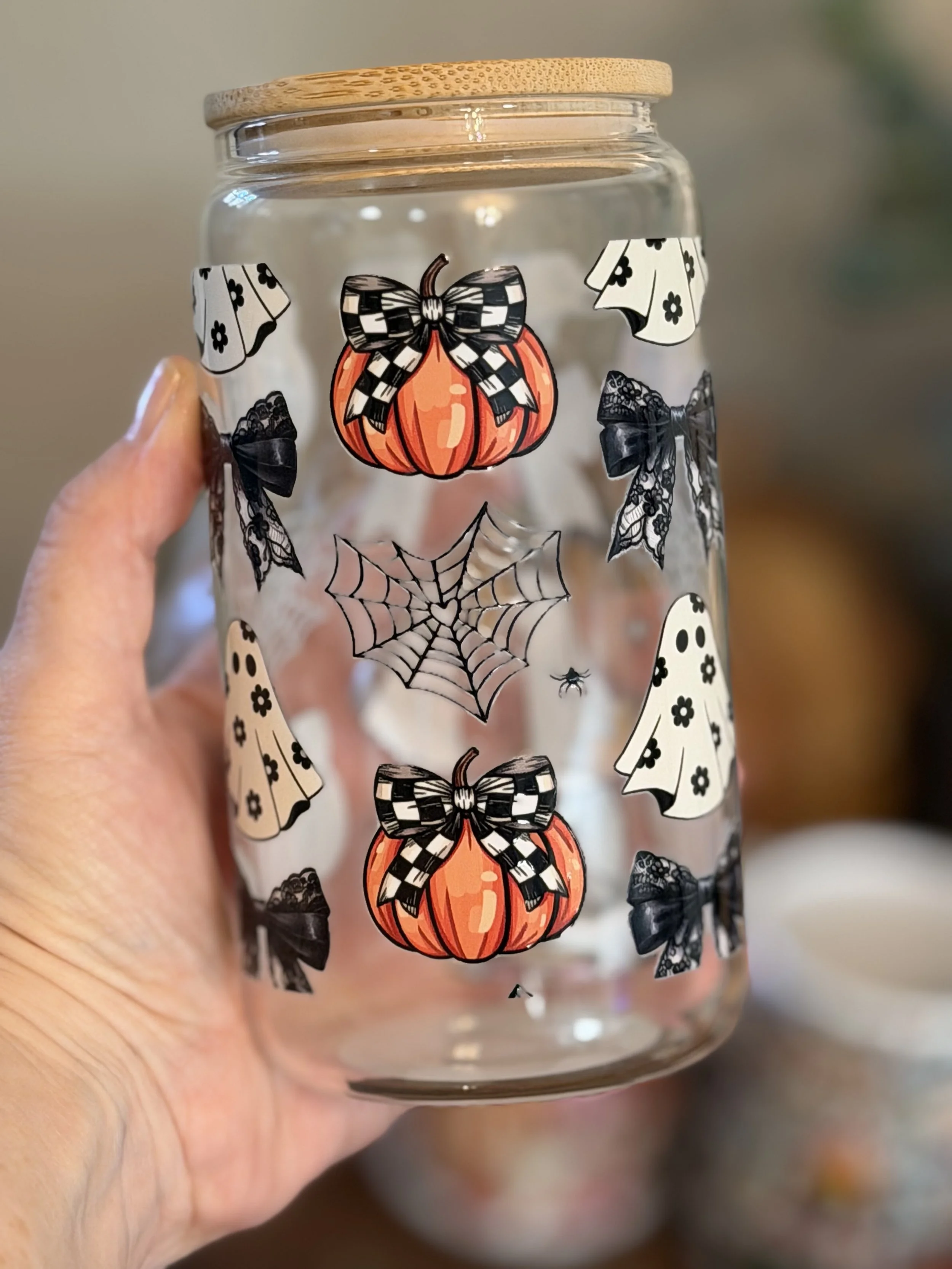 Spooky Love 16oz glass