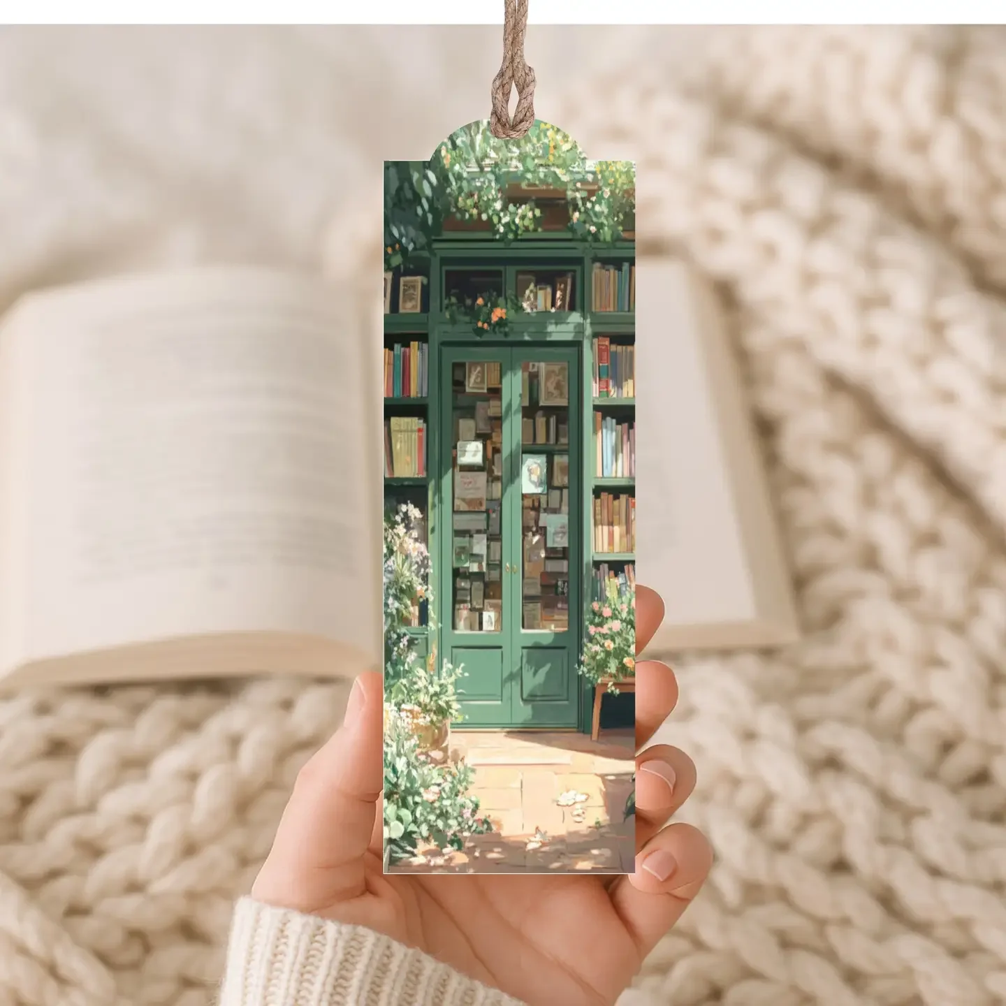 Bookstore Wood Bookmark