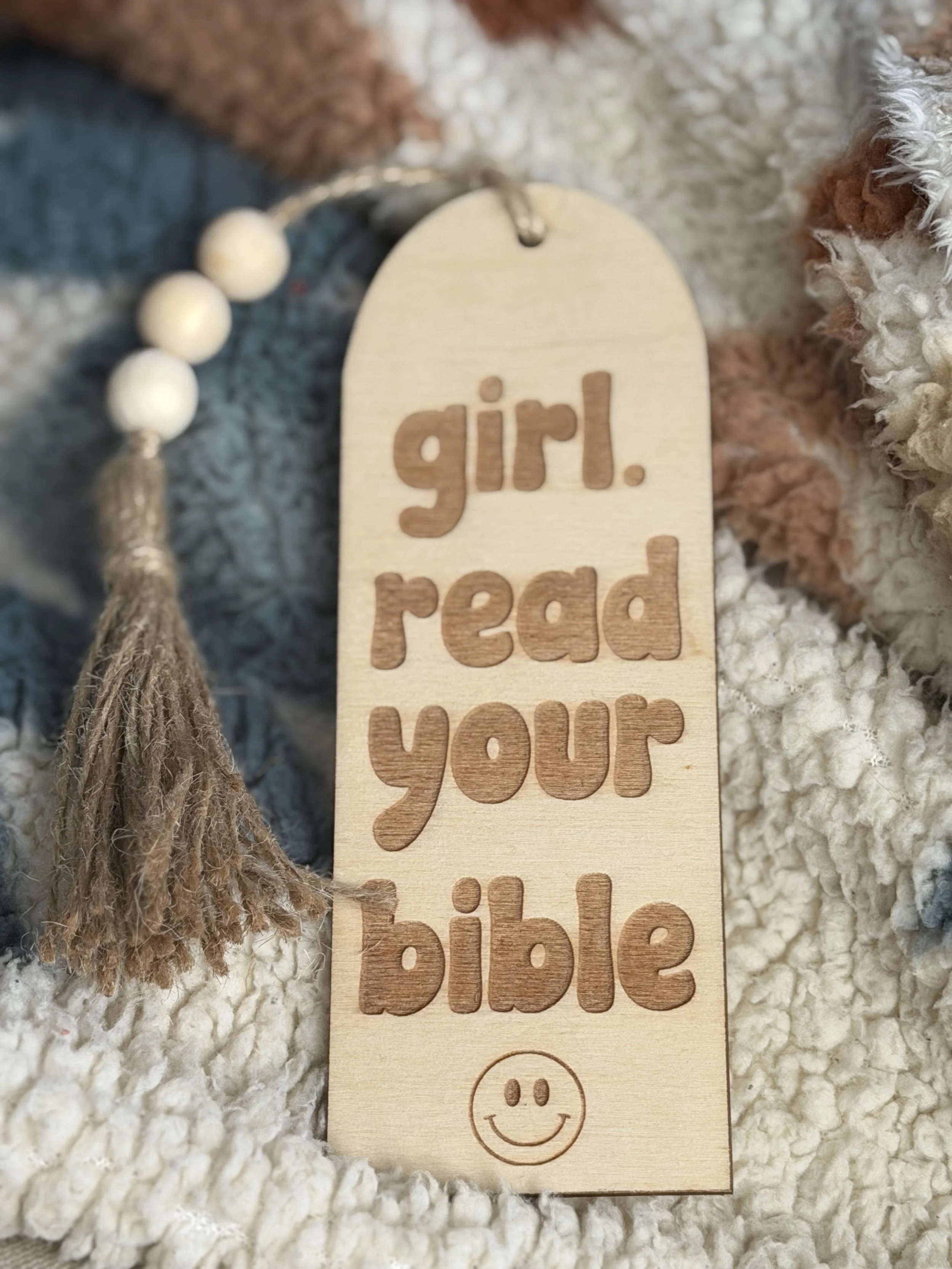 Girl Read Your Bible Wooden Tassled Bookmark.jpeg