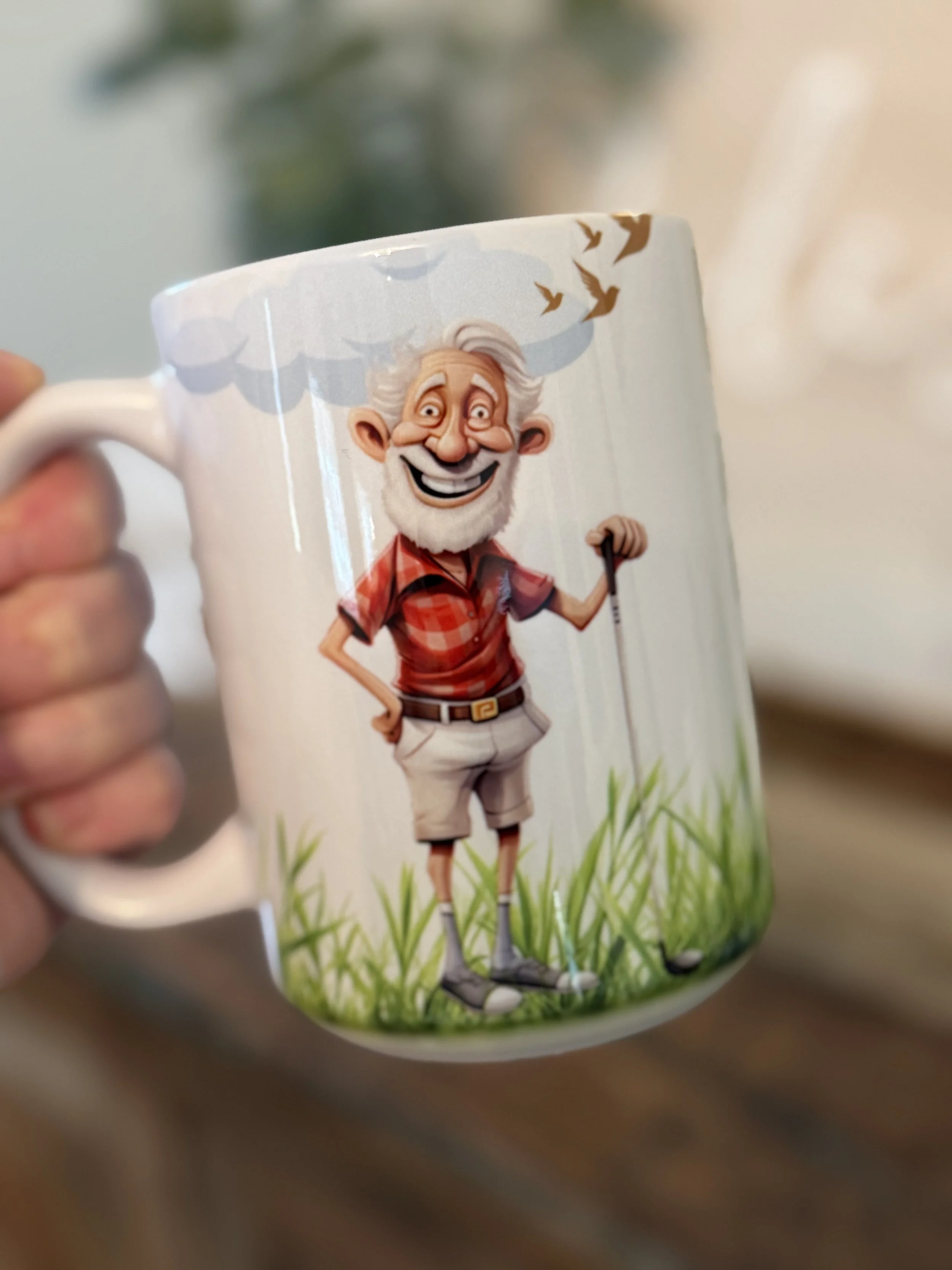 Golf Dad mug 15oz