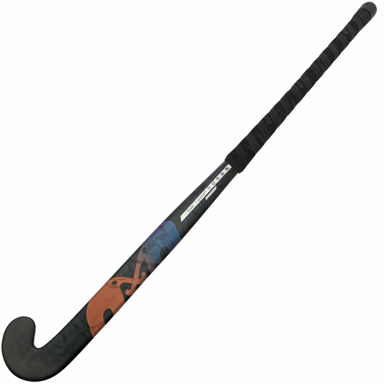 ATKDLB6-tk-deluxe-late-bow-field-hockey-stick-black-front.webp