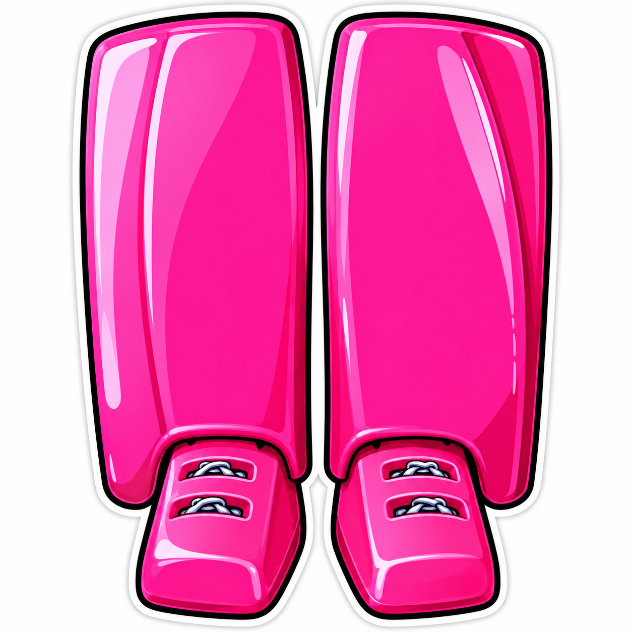 Goalie Pad Sticker