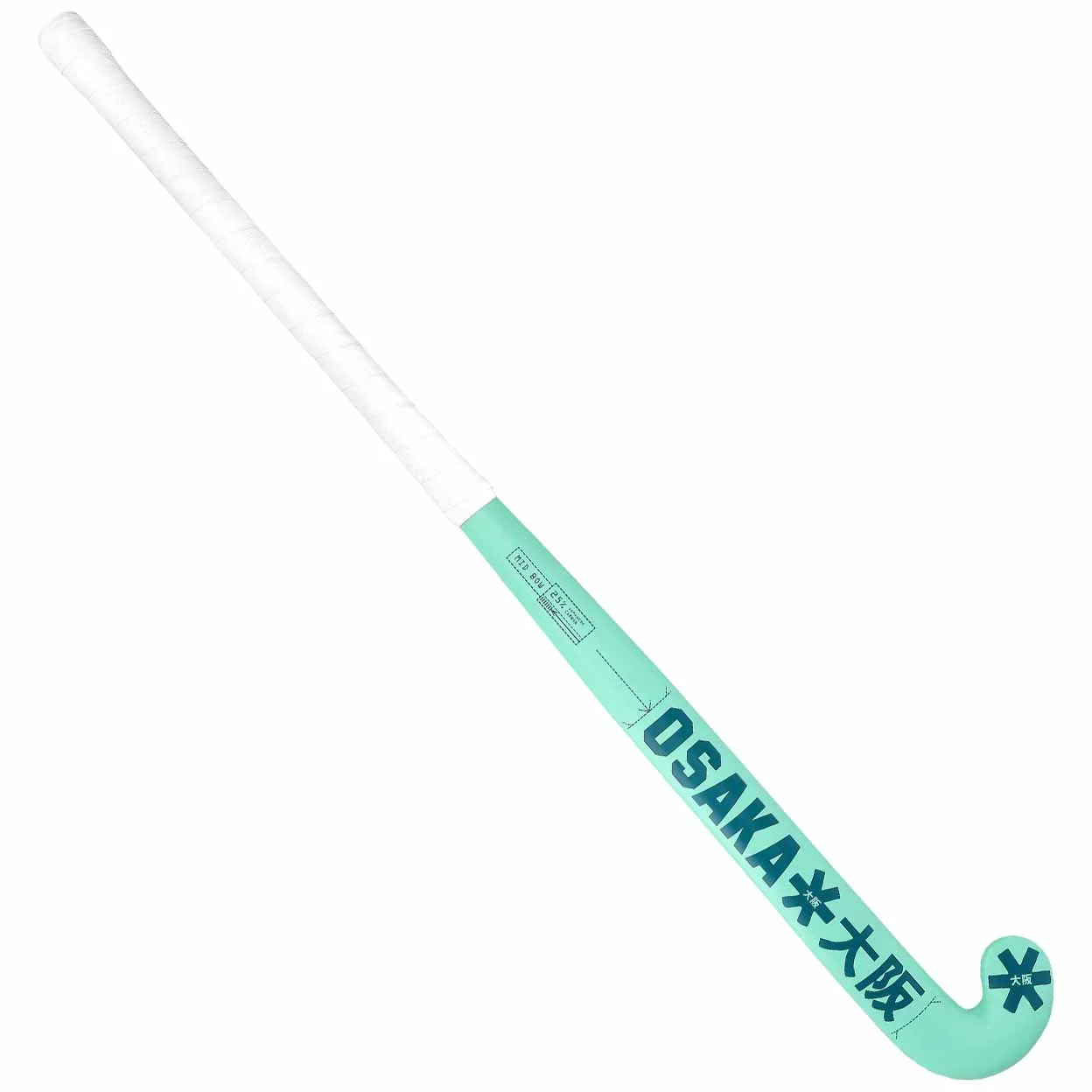 AOKV25S6-osaka-mid-bow-25-field-hockey-stick-teal-back.webp