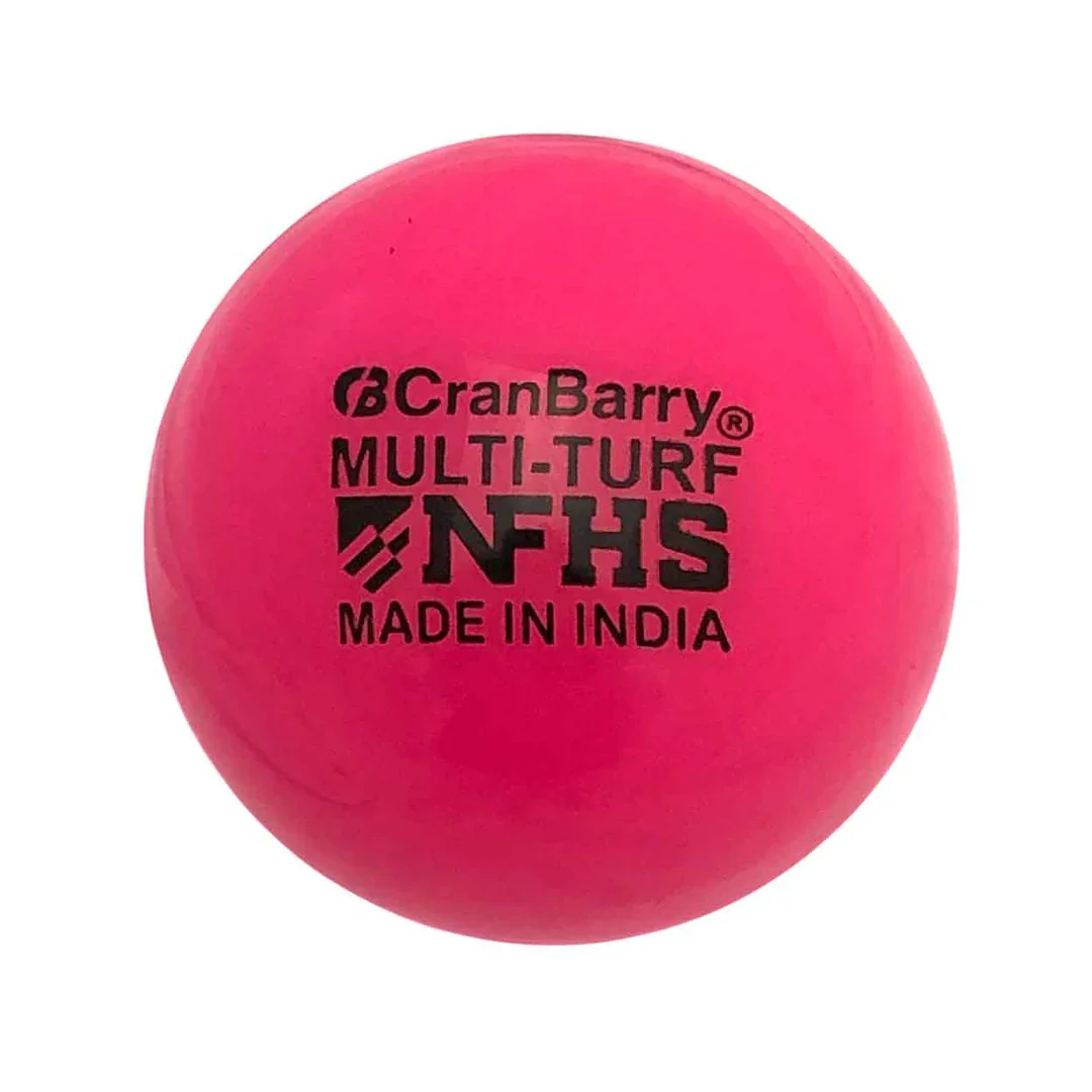 Cranbarry Multi-Turf NFHS Stamped Field Hockey Game Ball - Dozen