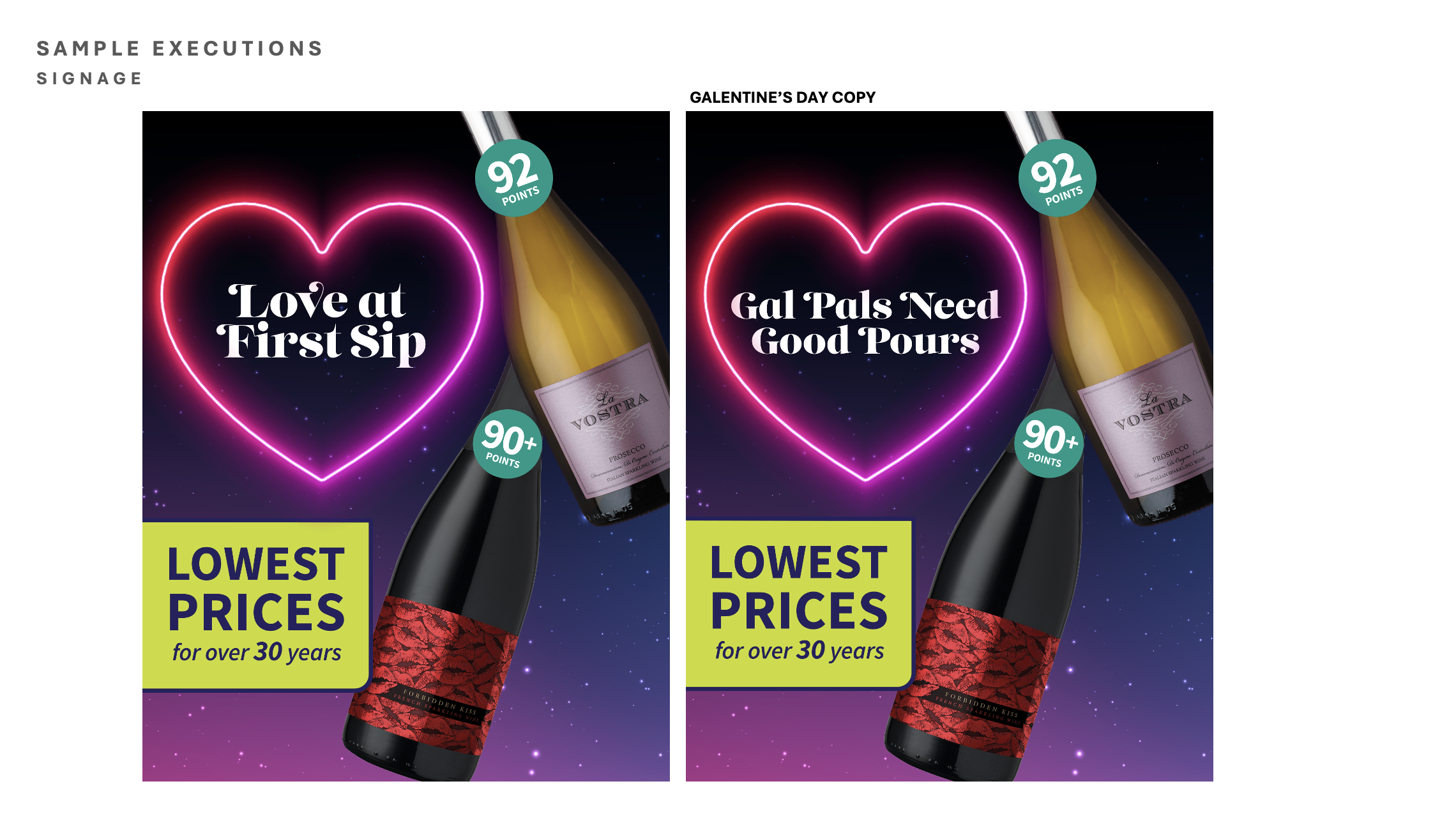 Print/Signage Executions