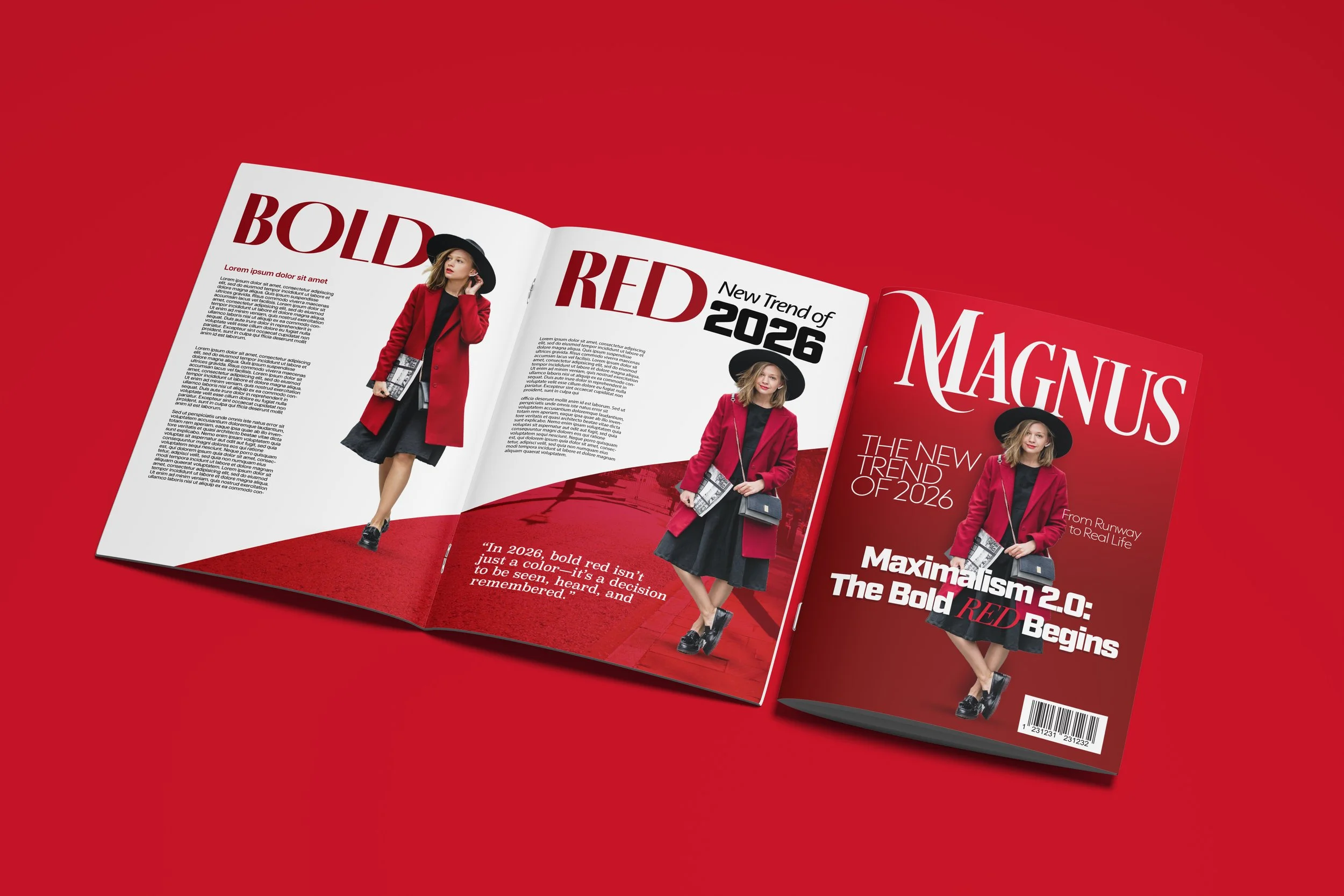 Brand Identity & Editorial Layout