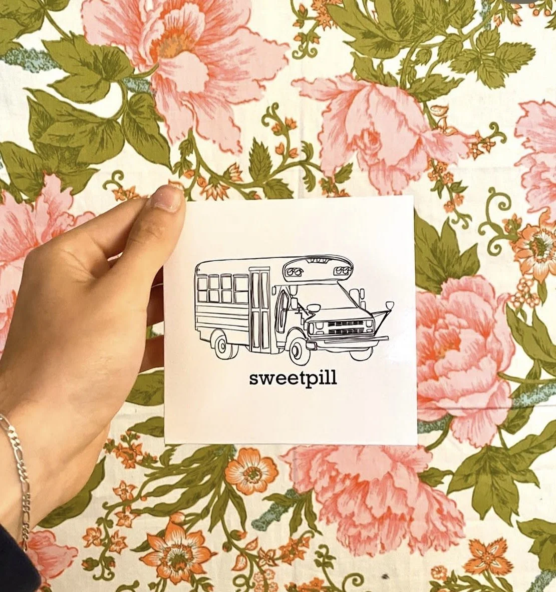 Album cover design for Sweet Pill