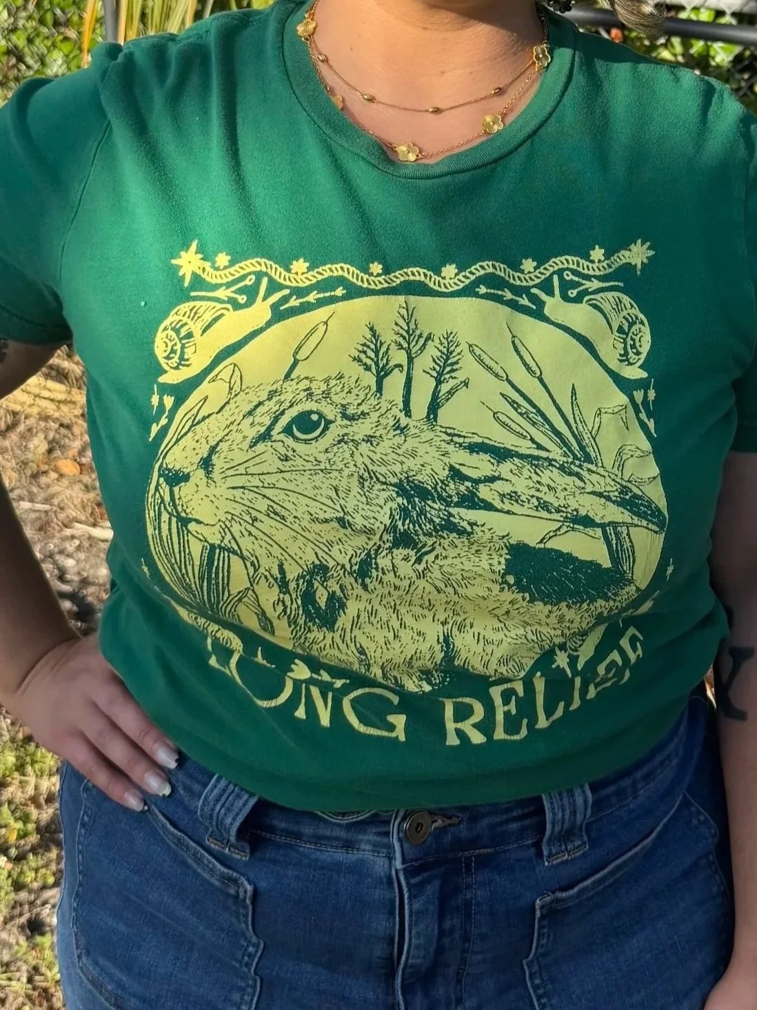Merch design for Long Relief