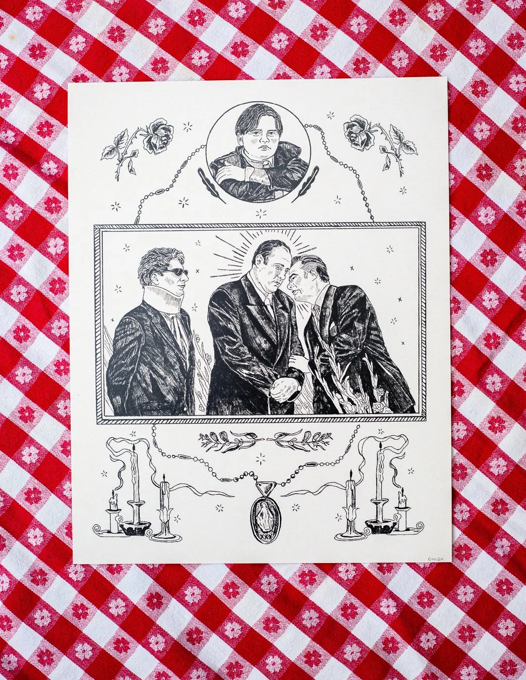 Sopranos TV print