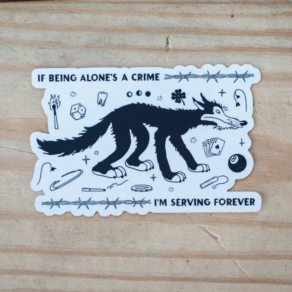 Serving Forever Sticker