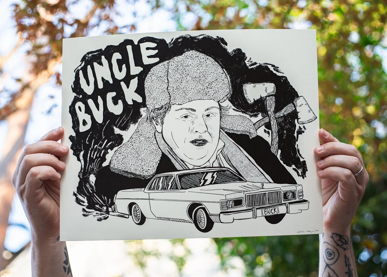 Uncle Buck Print