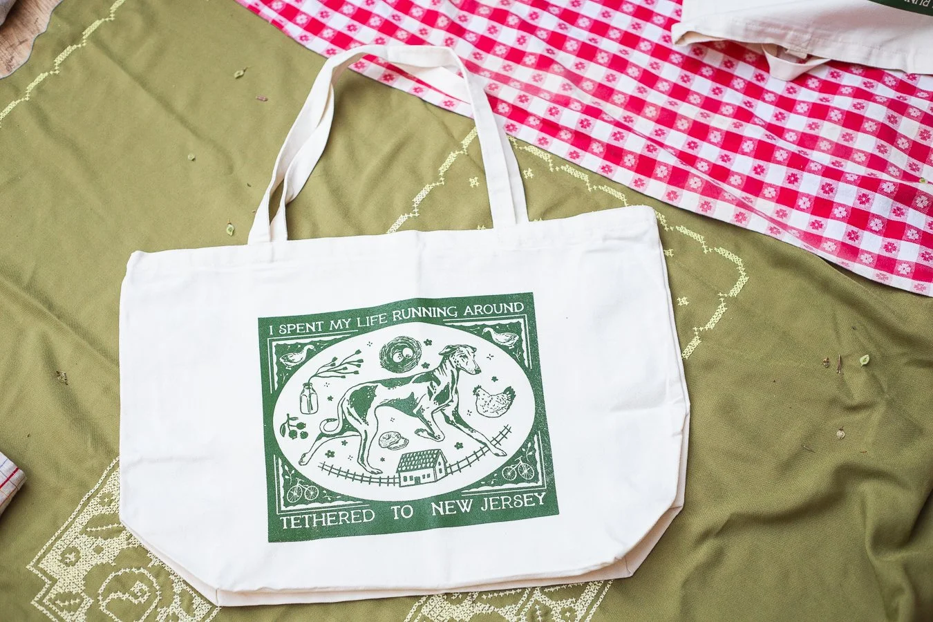 NJ Tether Tote