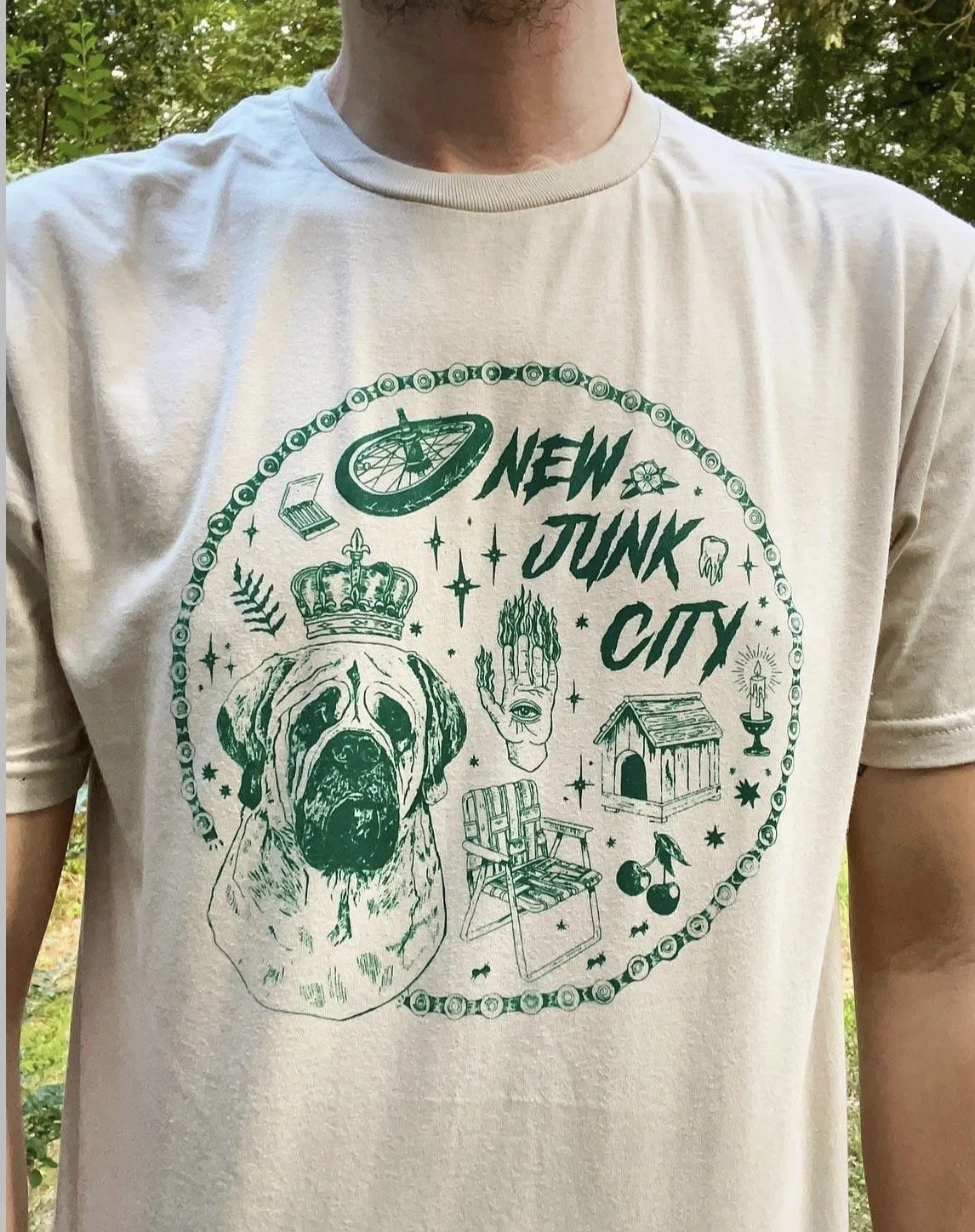 Merch design for New Junk City